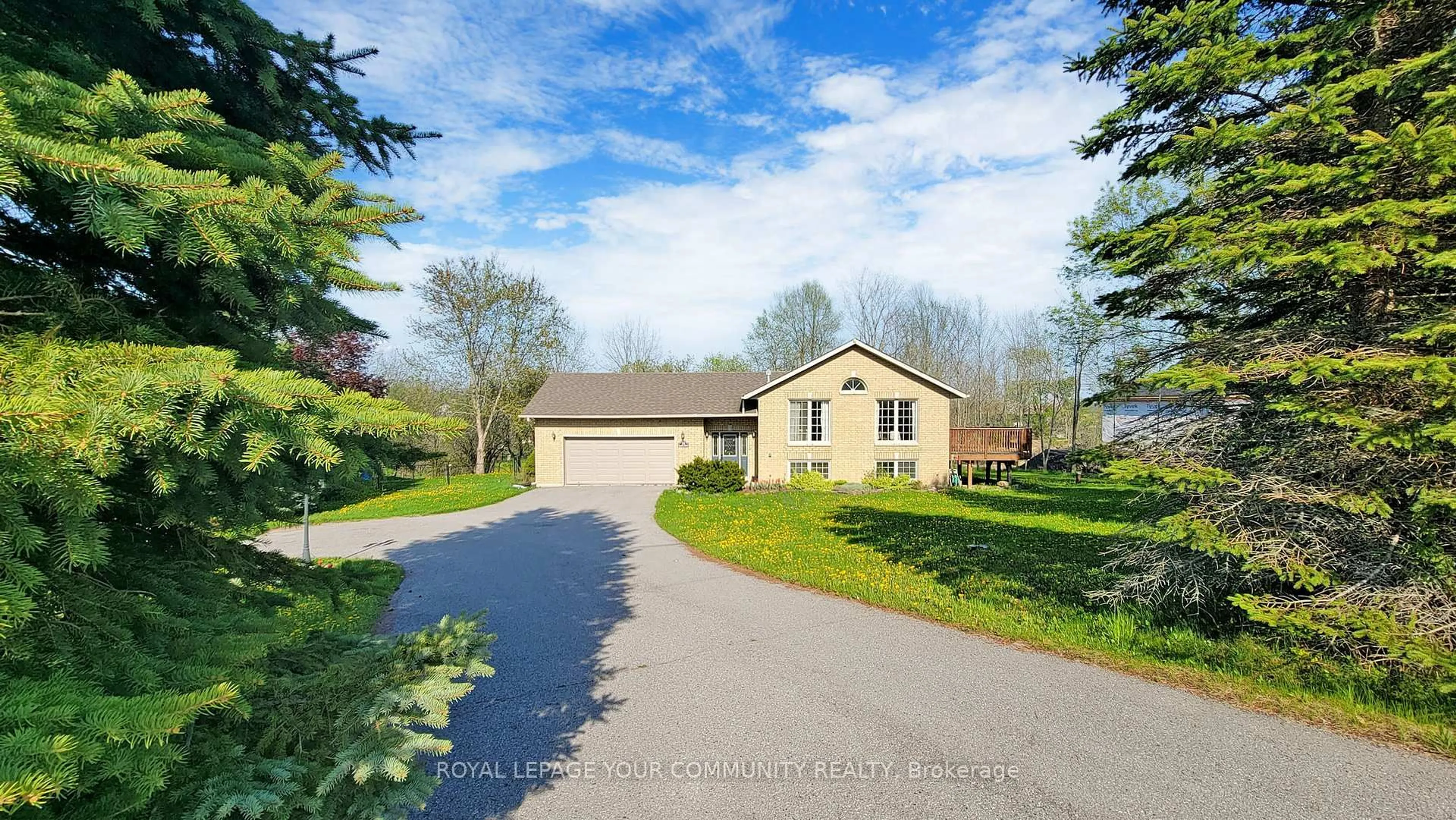 A pic from outside/outdoor area/front of a property/back of a property/a pic from drone, water/lake/river/ocean view for 16 Kalman Dr, Cavan Monaghan Ontario K0L 1B0