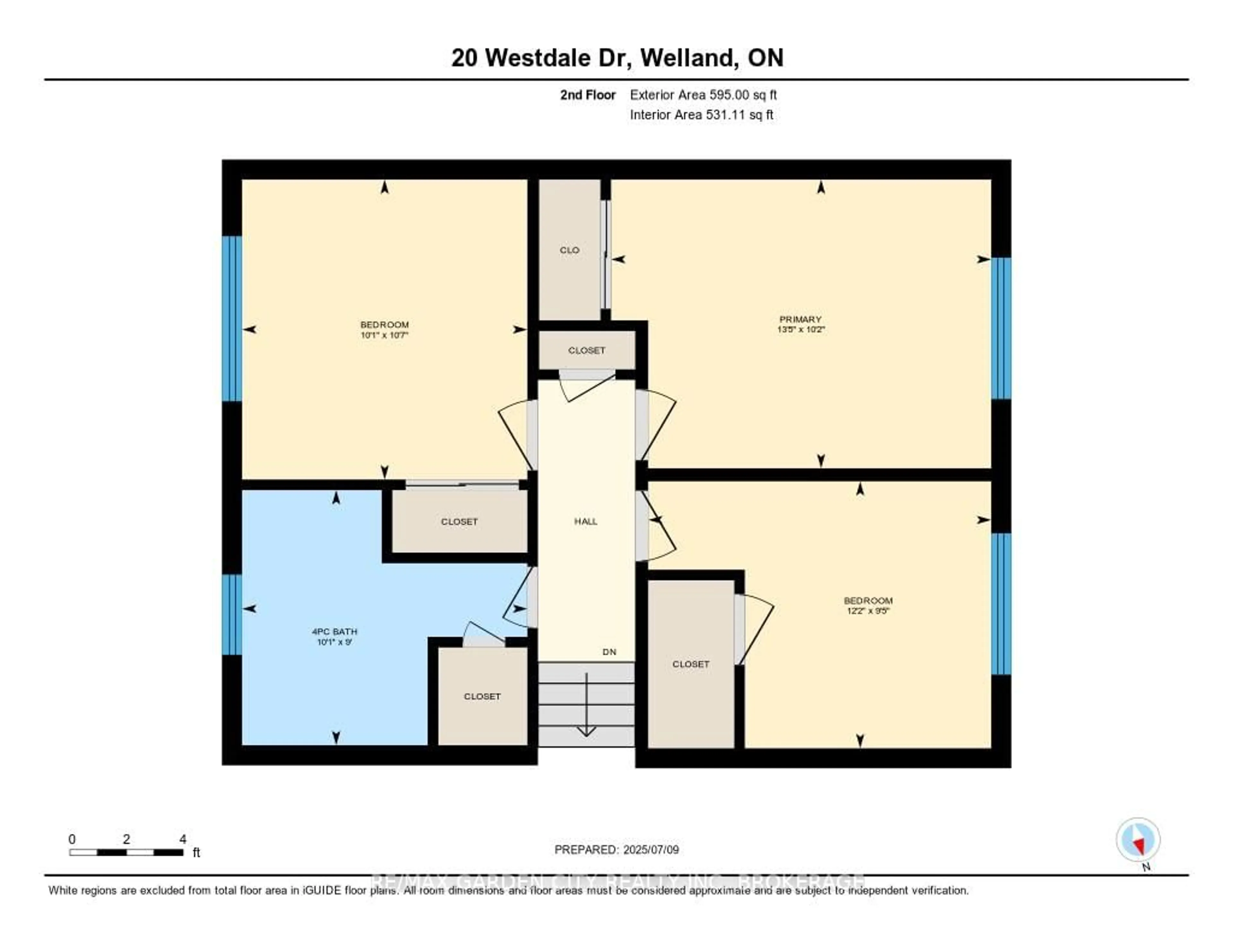 Floor plan for 20 Westdale Dr, Welland Ontario L3C 2S2