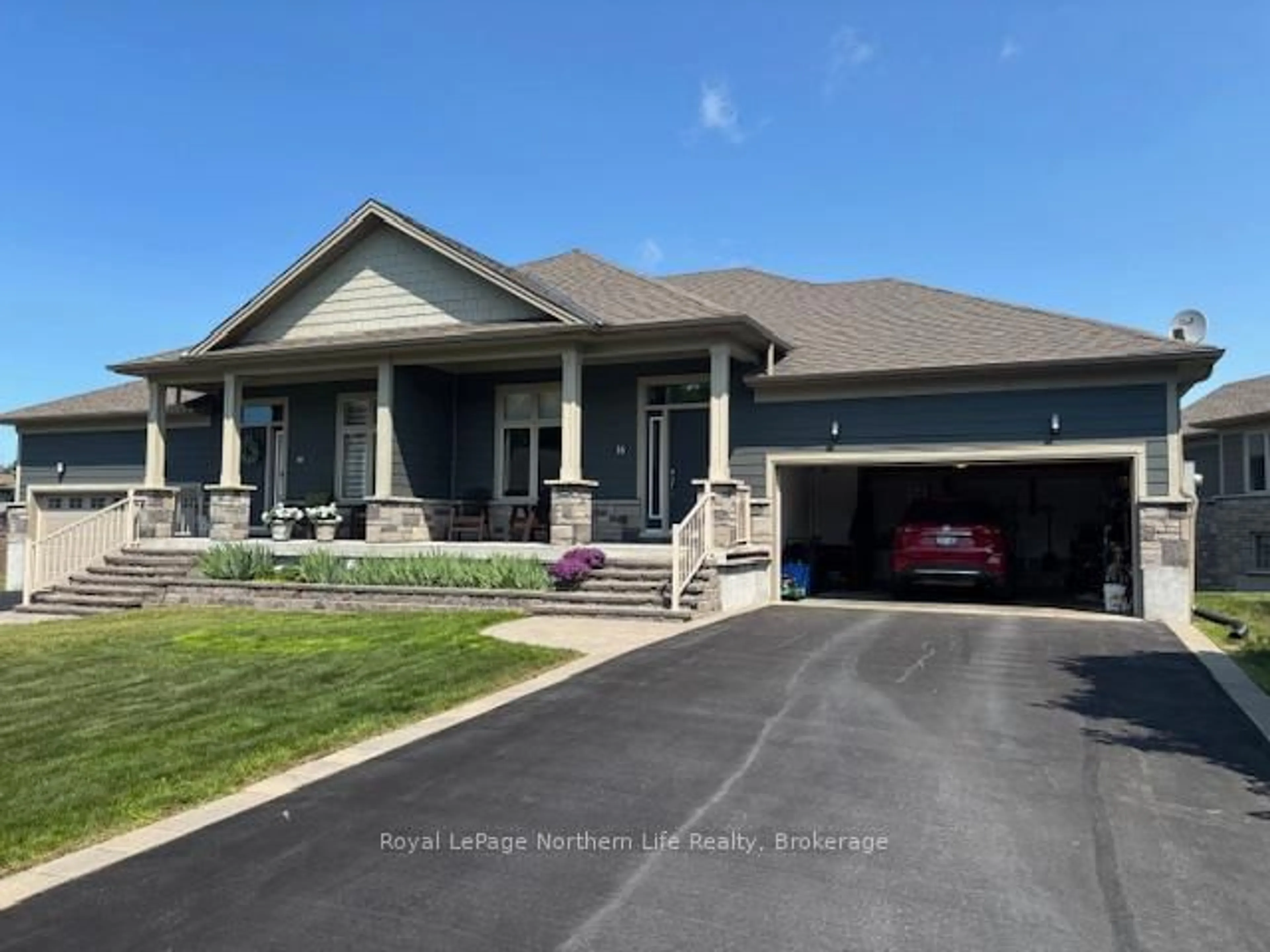 Home with brick exterior material, street for 16 Mapleridge Dr, North Bay Ontario K9K 1Y8