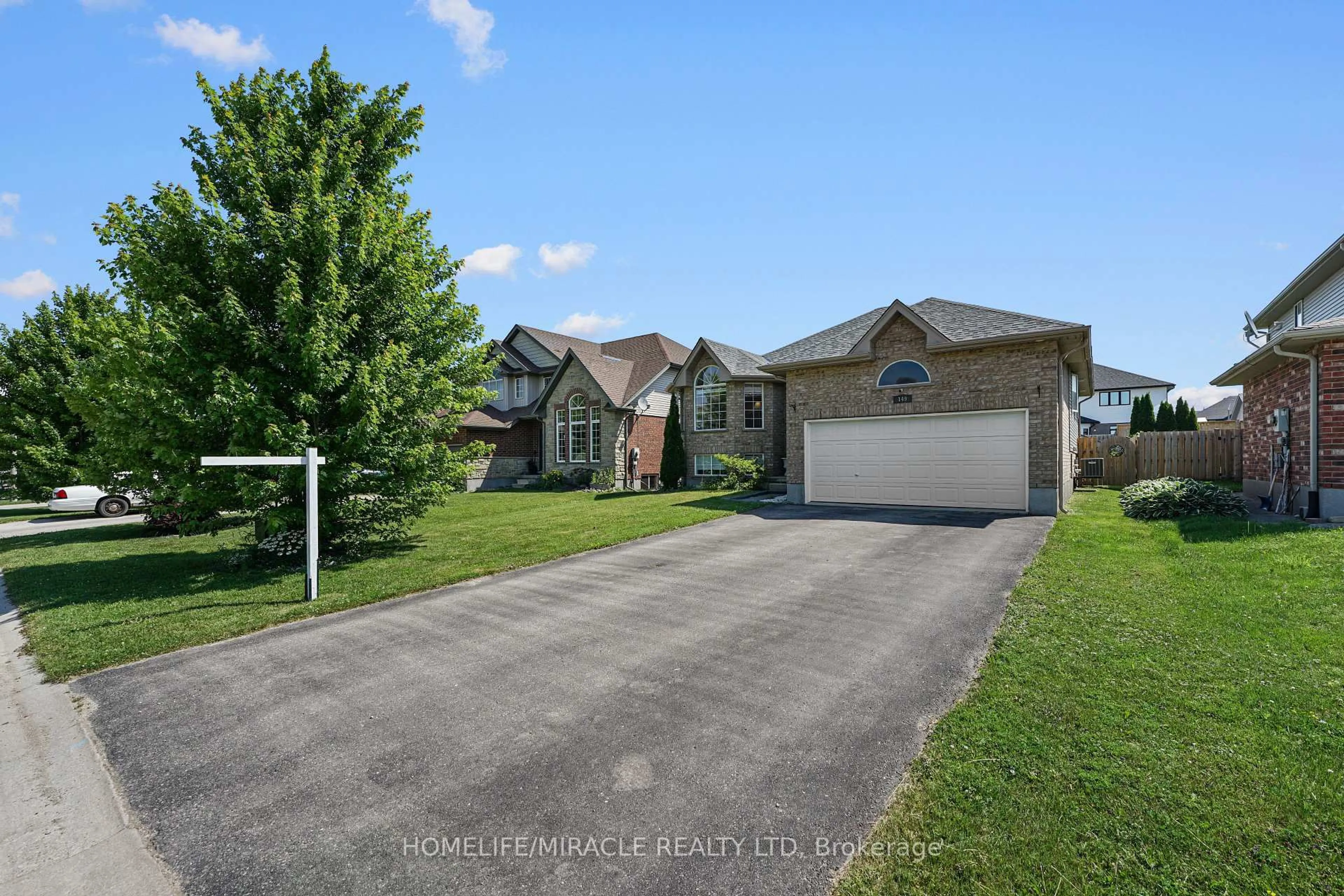 A pic from outside/outdoor area/front of a property/back of a property/a pic from drone, street for 149 Schmidt Dr, Wellington North Ontario N0G 1A0
