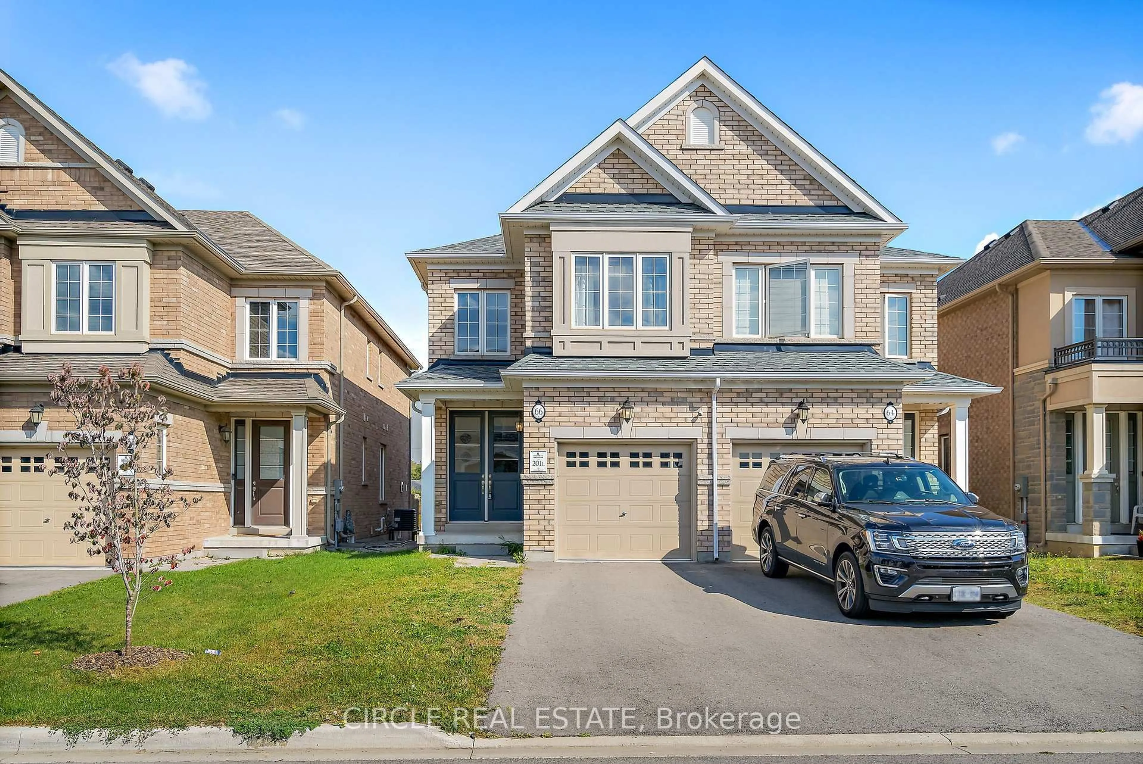 Home with brick exterior material, street for 66 Heming Tr, Hamilton Ontario L9K 0J8