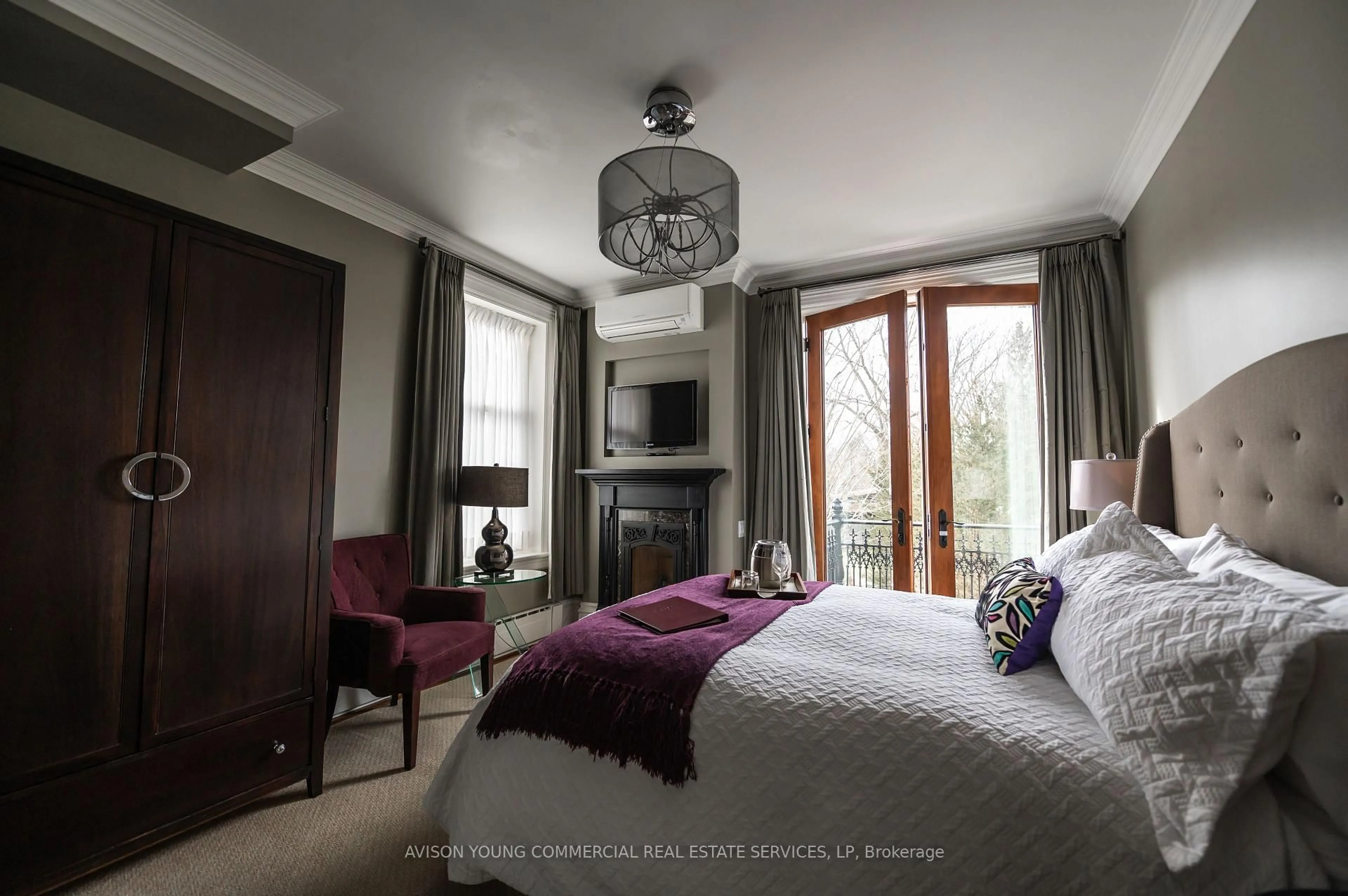 Bedroom with bed, unknown for 10 Chapel St, Prince Edward County Ontario K0K 2T0