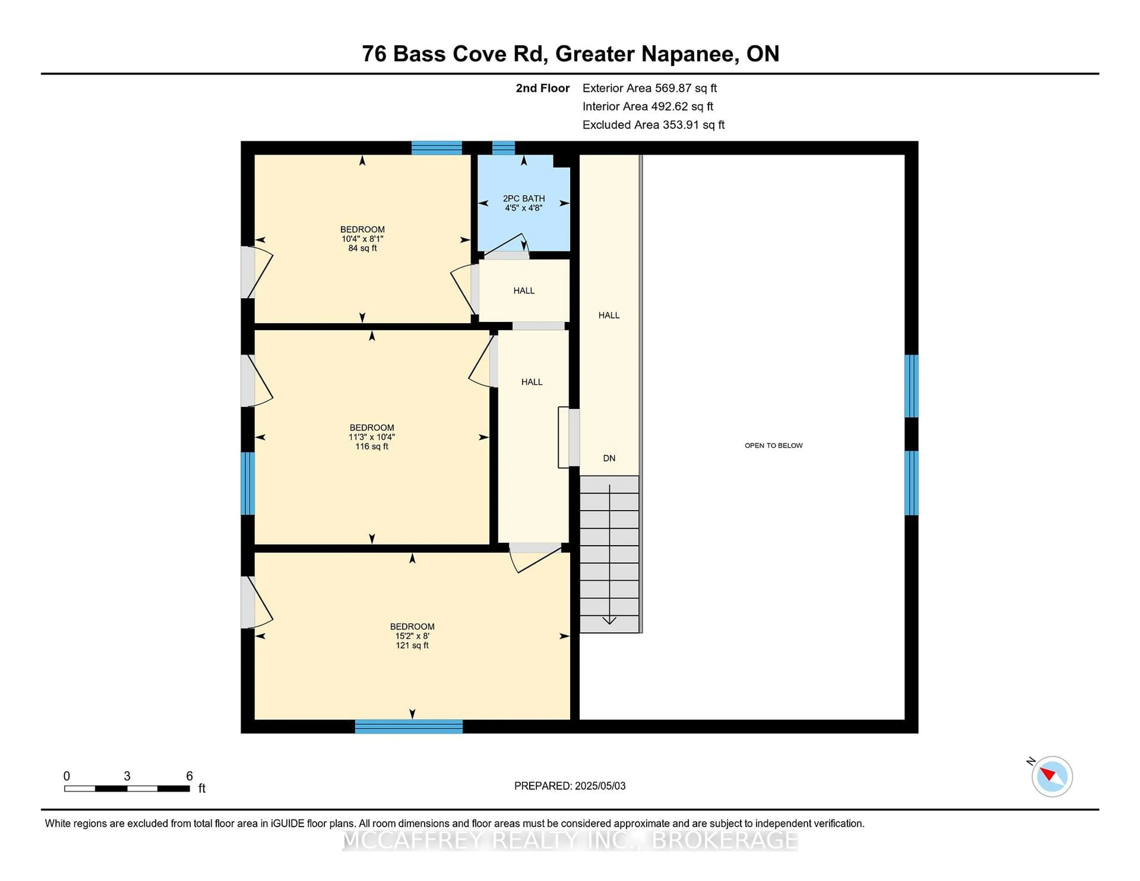 Floor plan for 76 Bass Cove Rd, Napanee Ontario K7R 3K7
