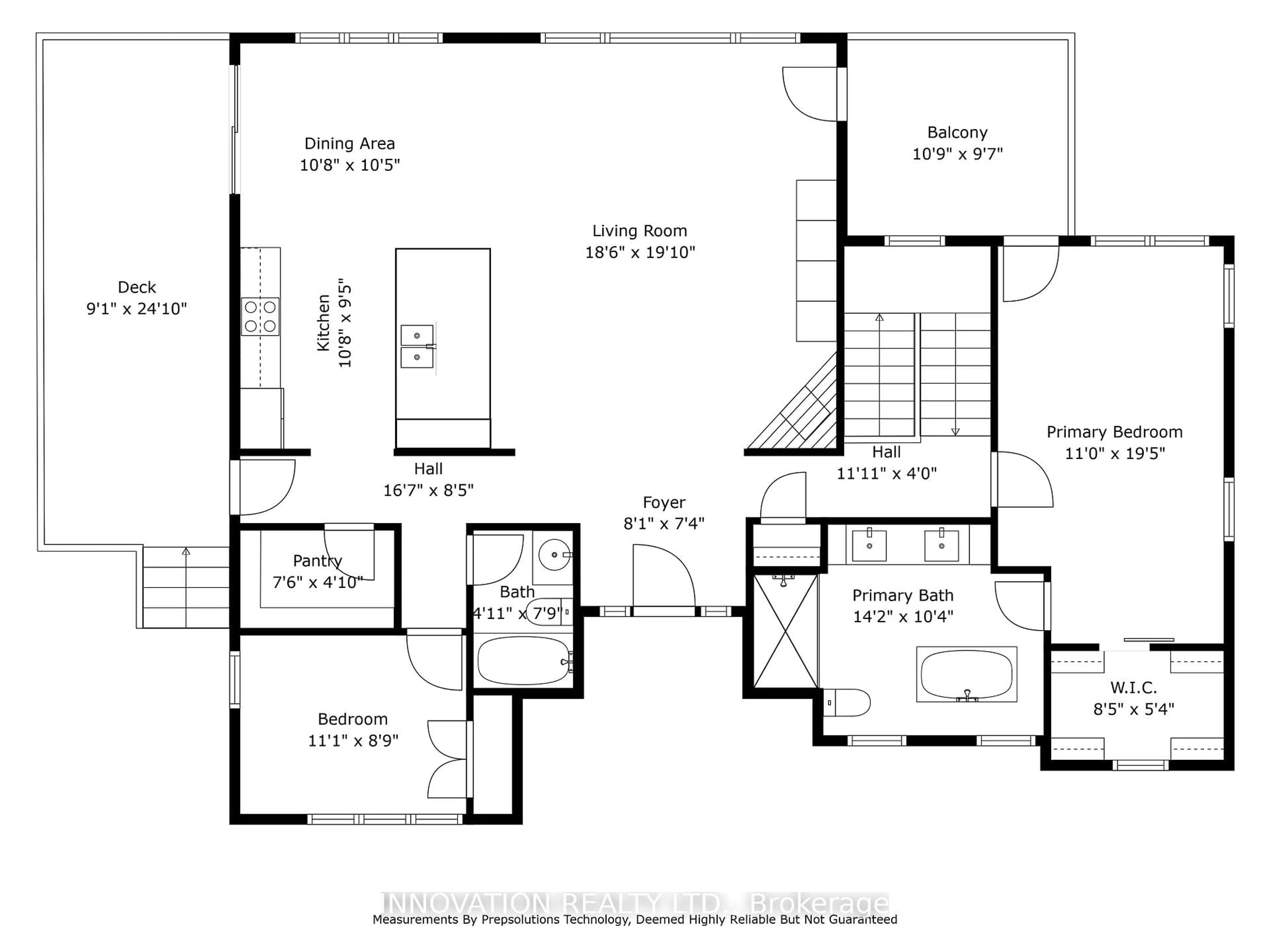 Floor plan for 103 A Carriage Landing Dr, Haley Station Ontario K0J 1Y0