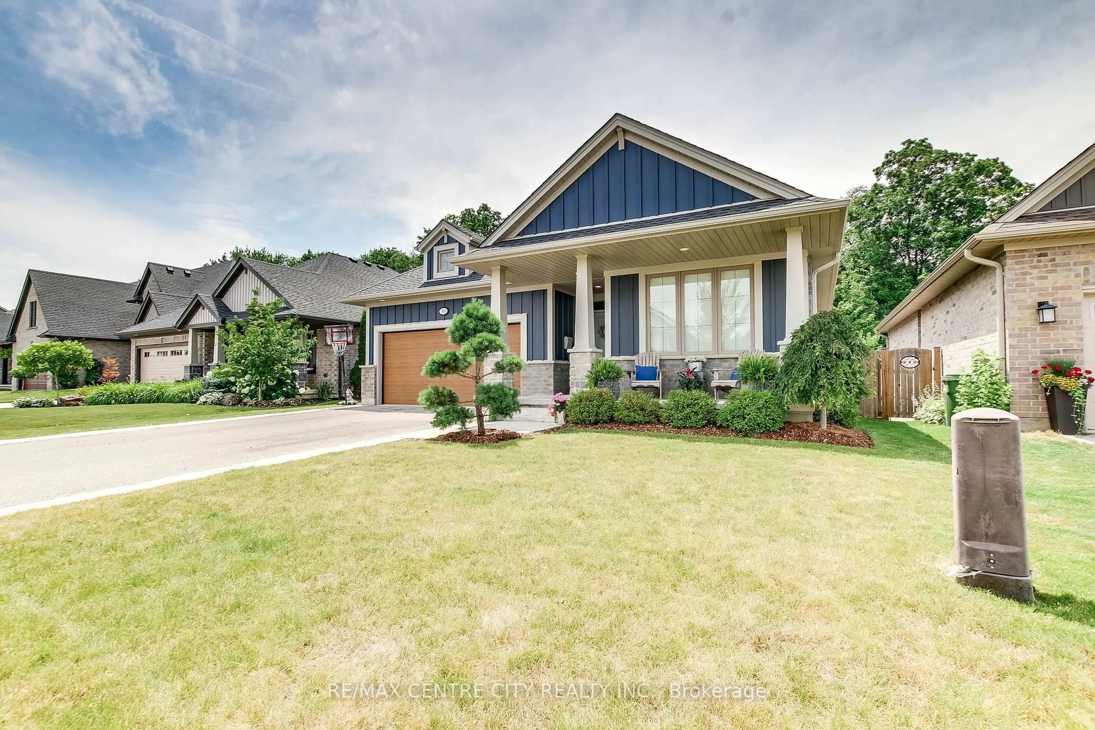 Home with brick exterior material, street for 36 Acorn Tr, St. Thomas Ontario N5R 0H8