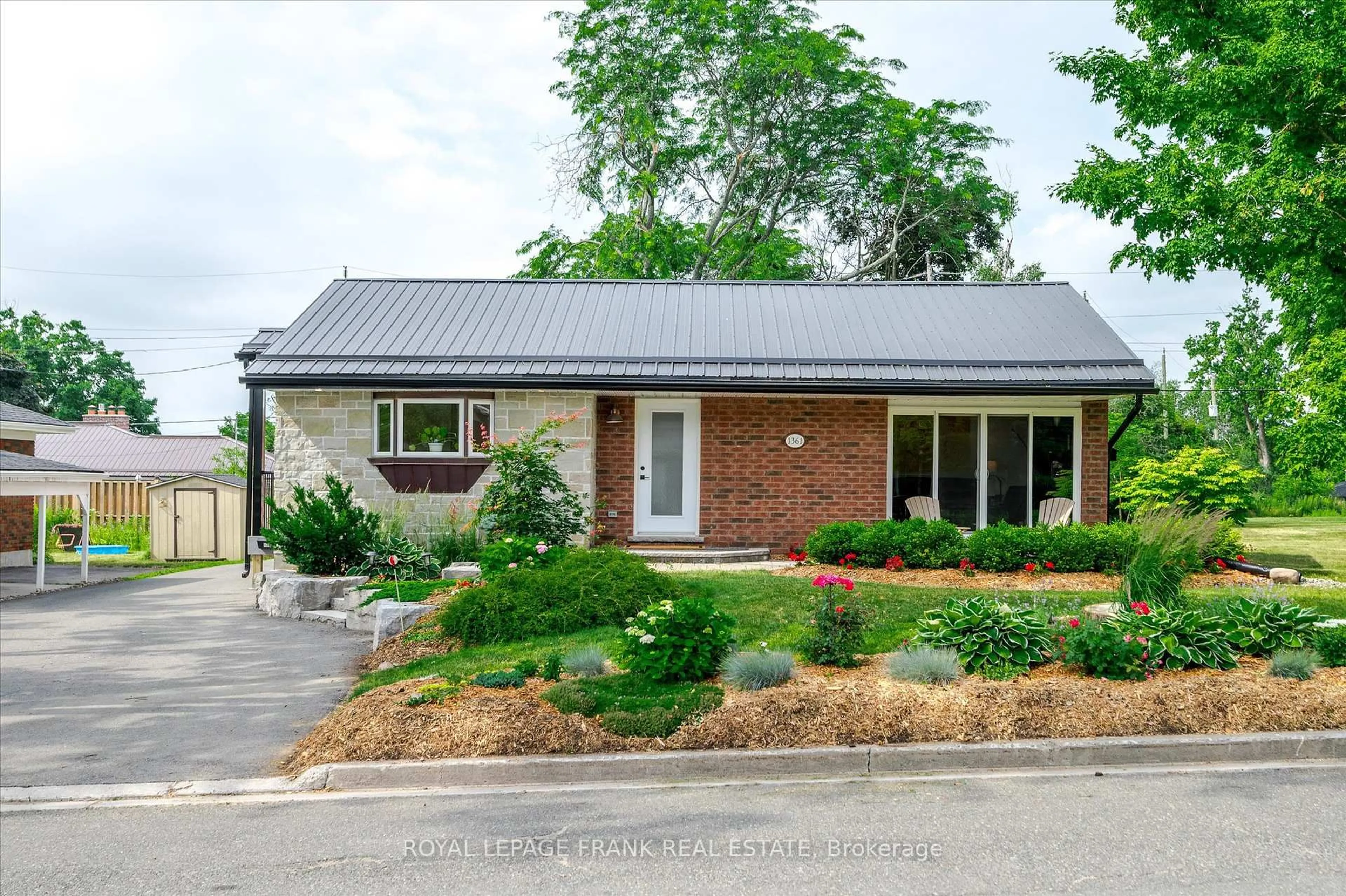 Home with brick exterior material, street for 1361 Holloway Dr, Peterborough Central Ontario K9J 6G1