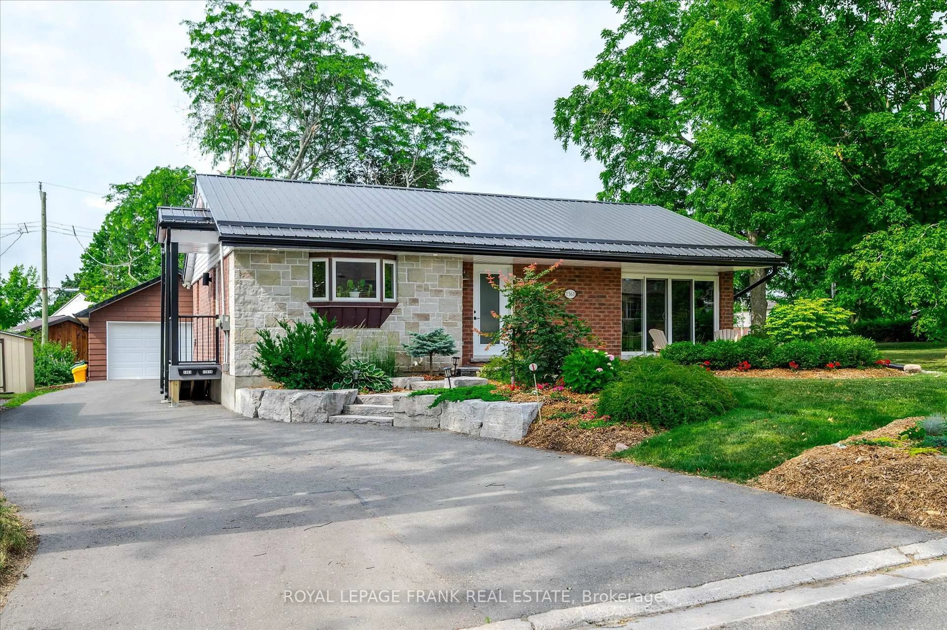 Home with brick exterior material, street for 1361 Holloway Dr, Peterborough Central Ontario K9J 6G1