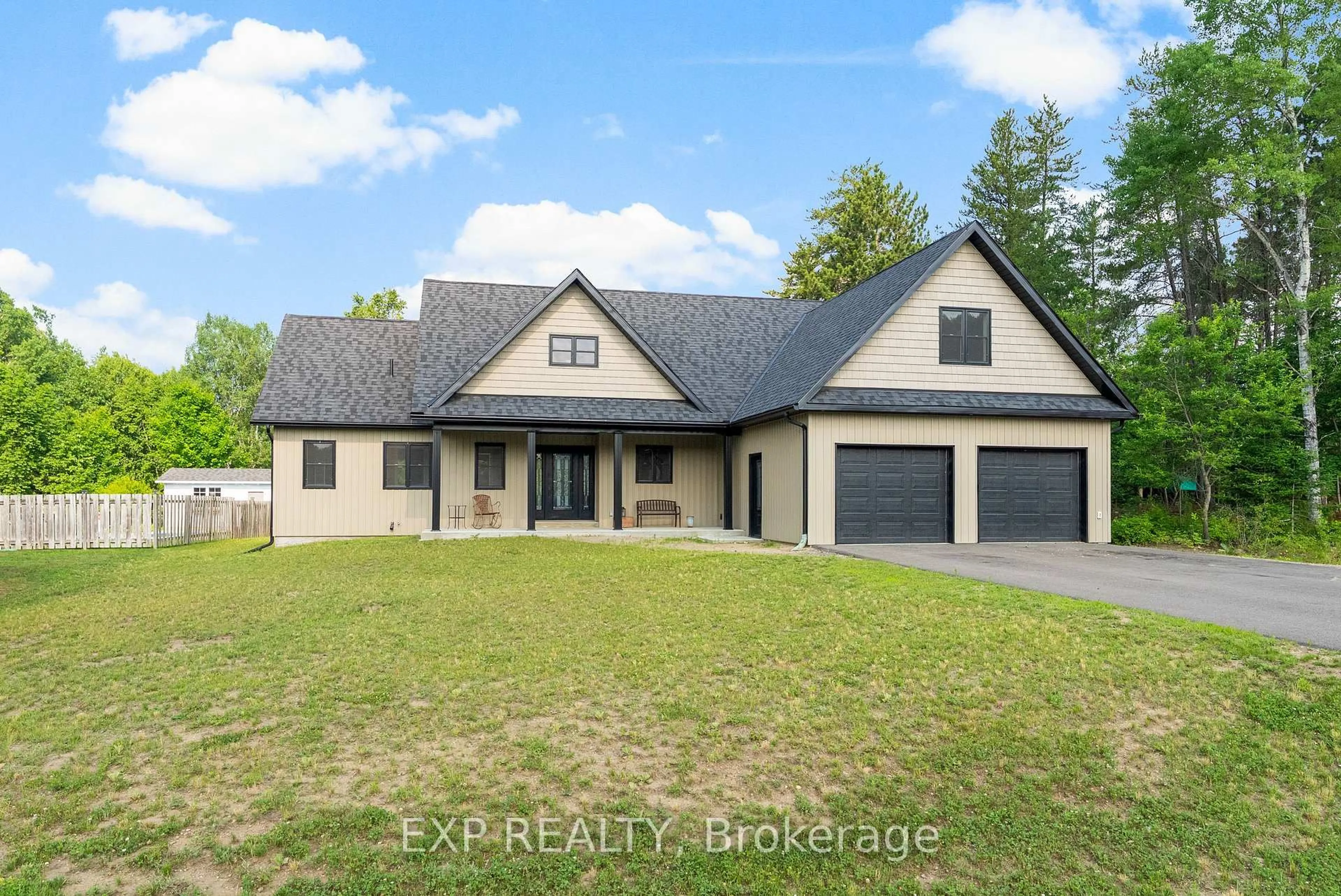 A pic from outside/outdoor area/front of a property/back of a property/a pic from drone, street for 51 Yantha Cres, Barry's Bay Ontario K0J 1B0