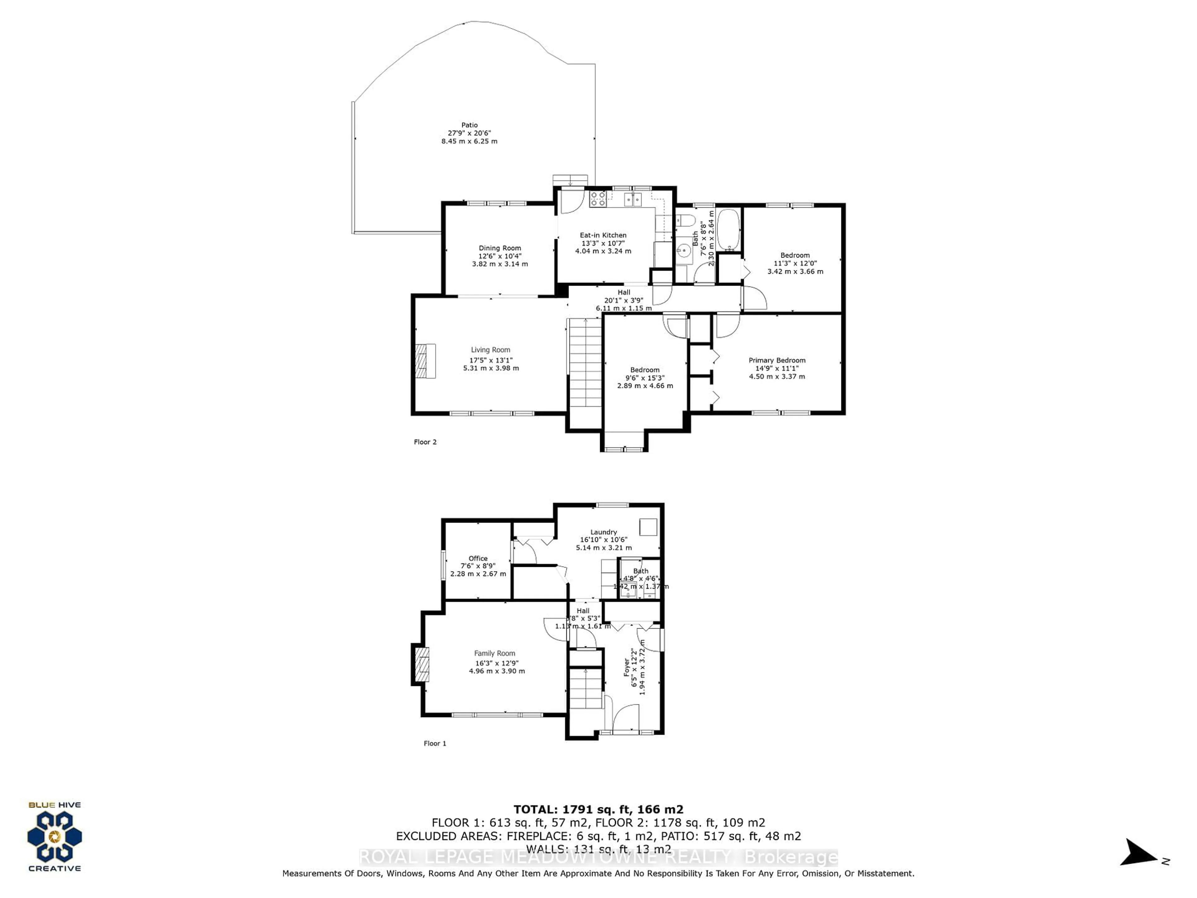 Floor plan for 230 Kribs St, Cambridge Ontario N3C 2L7