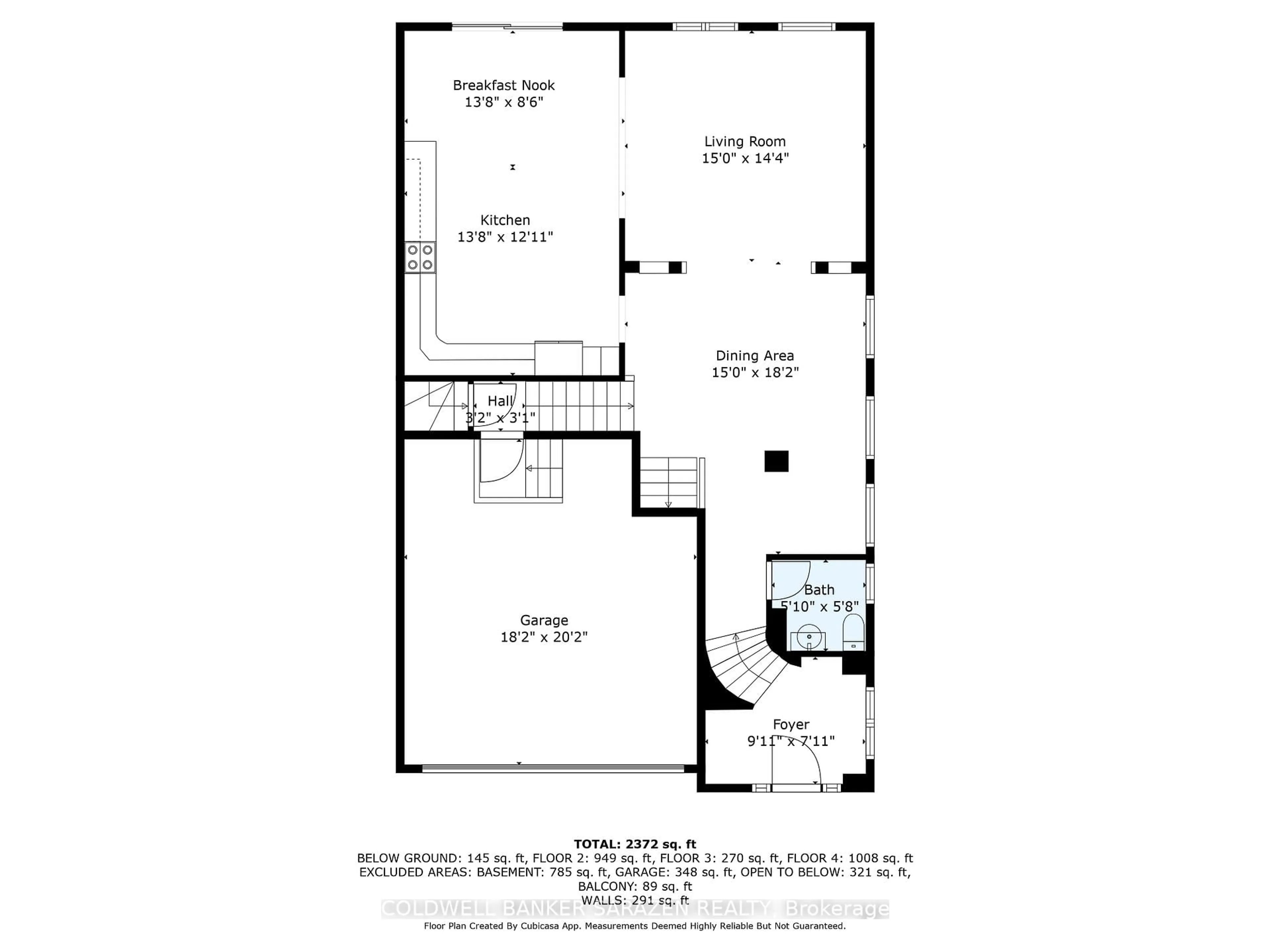 Floor plan for 4776 Abbott St, Ottawa Ontario K2V 0L4