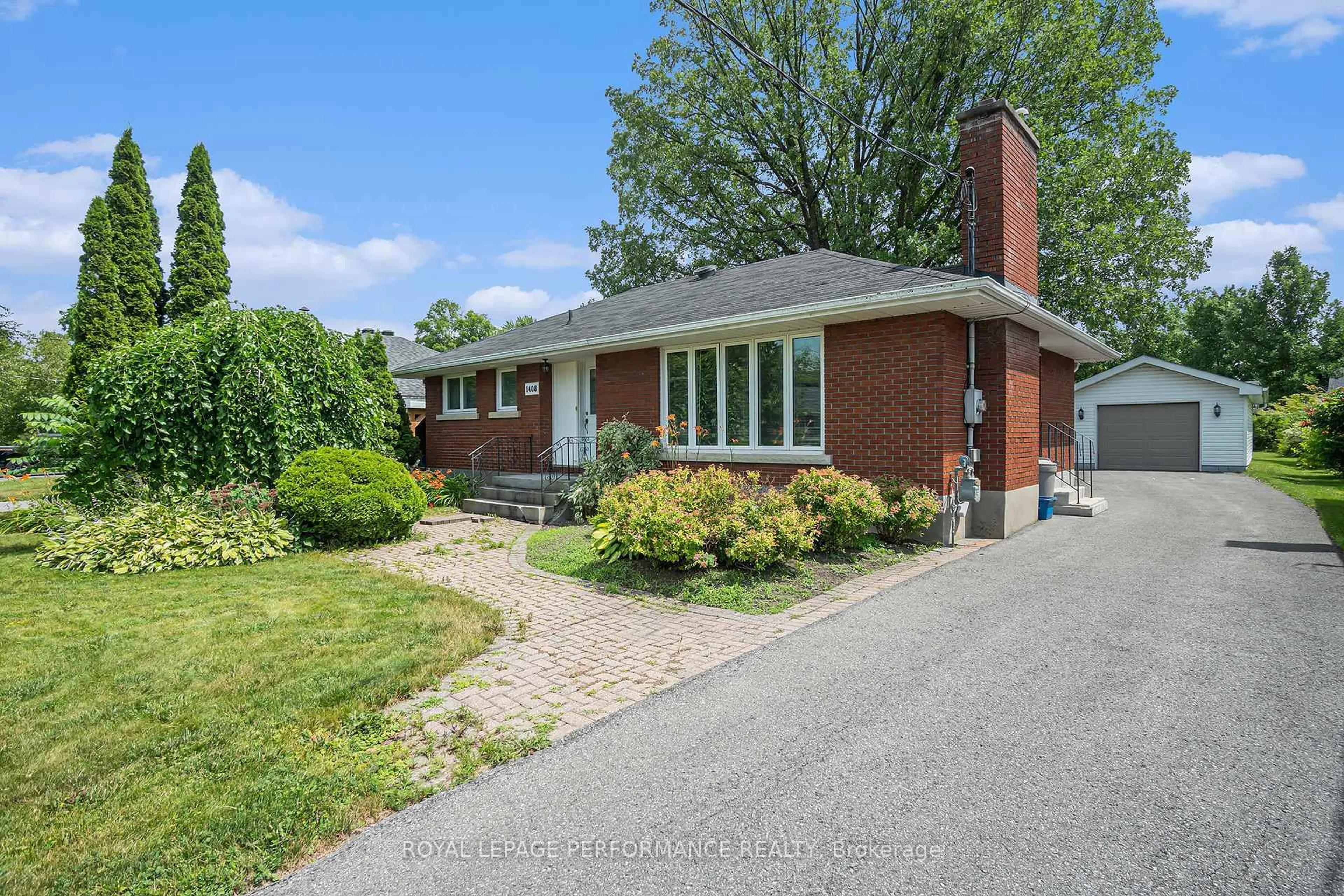 Home with brick exterior material, street for 1408 Joyce St, Cornwall Ontario K6J 1Y3