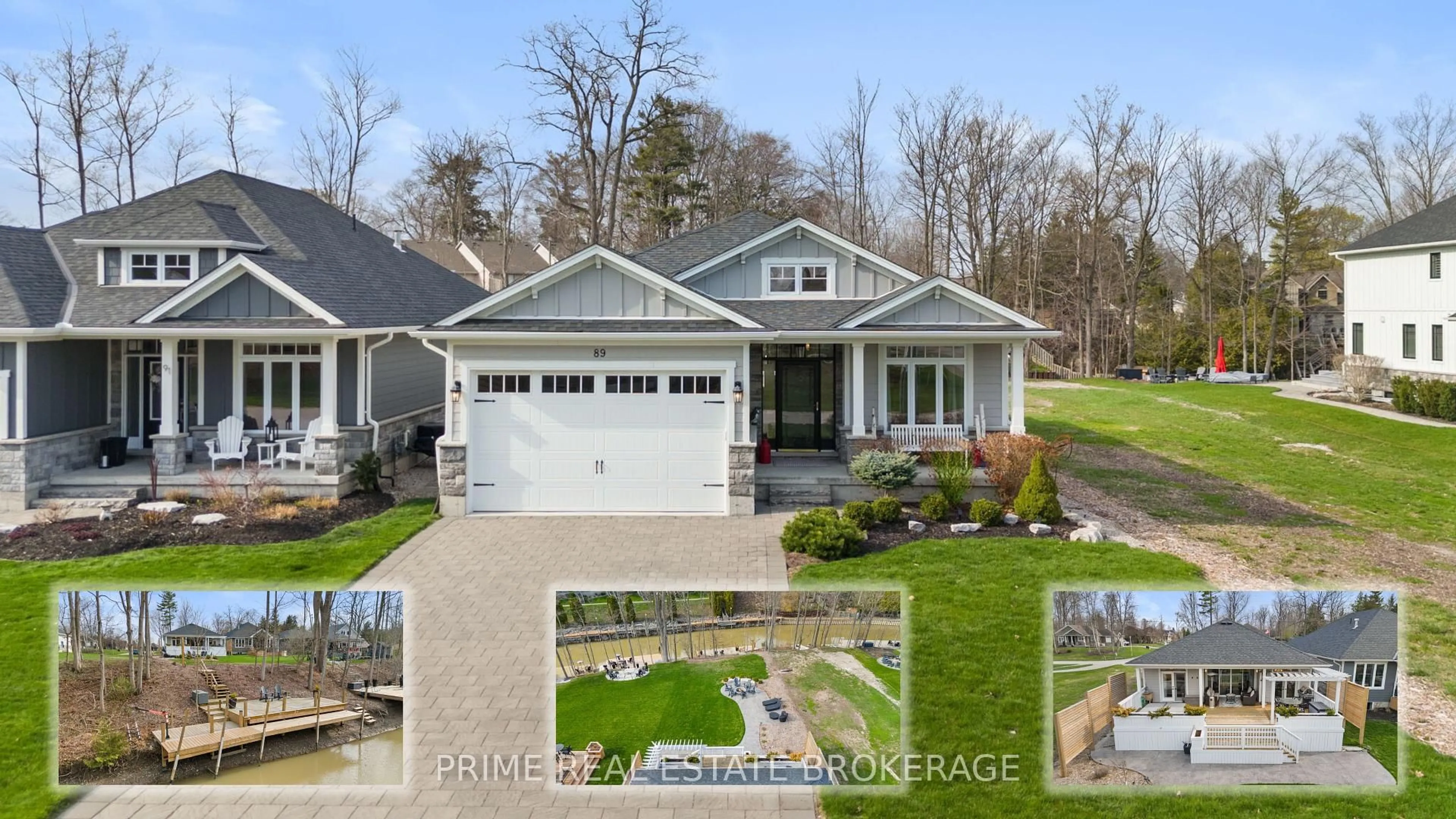 A pic from outside/outdoor area/front of a property/back of a property/a pic from drone, street for 89 Gill Rd, Lambton Shores Ontario N0M 1T0