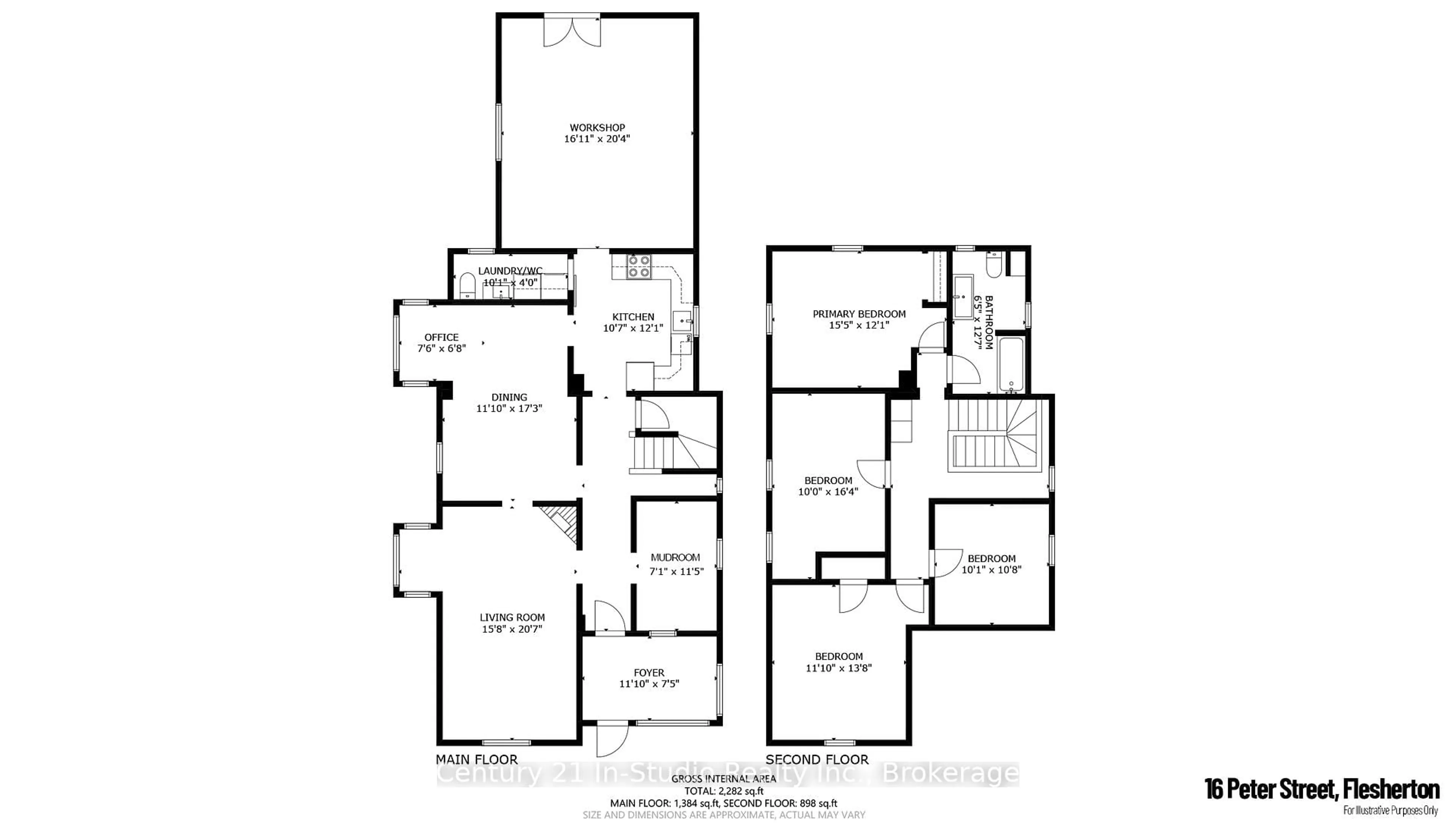 Floor plan for 16 Peter St, Grey Highlands Ontario N0C 1E0