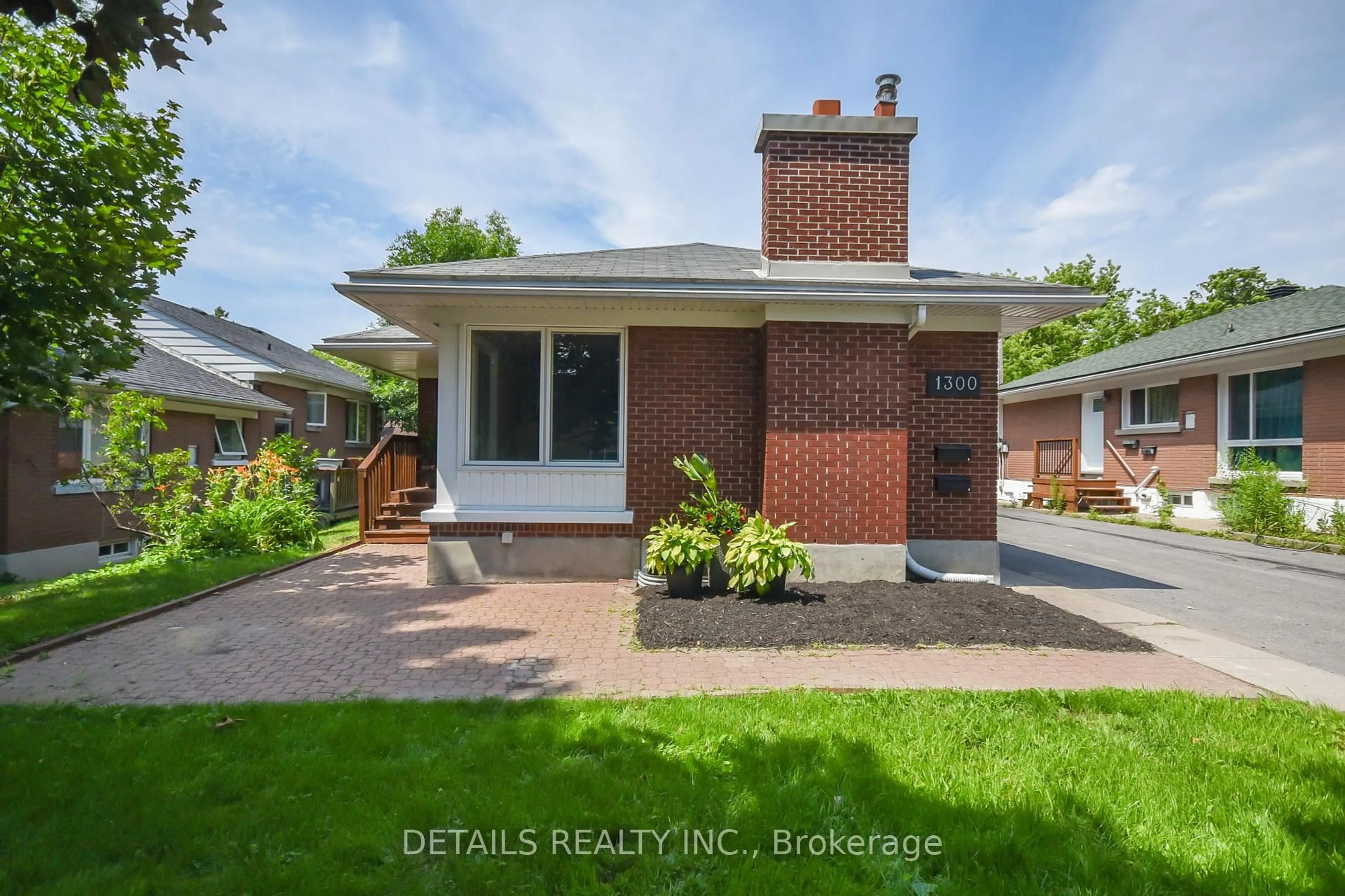 Home with brick exterior material, street for 1300 Field St, Ottawa Ontario K2C 2R3