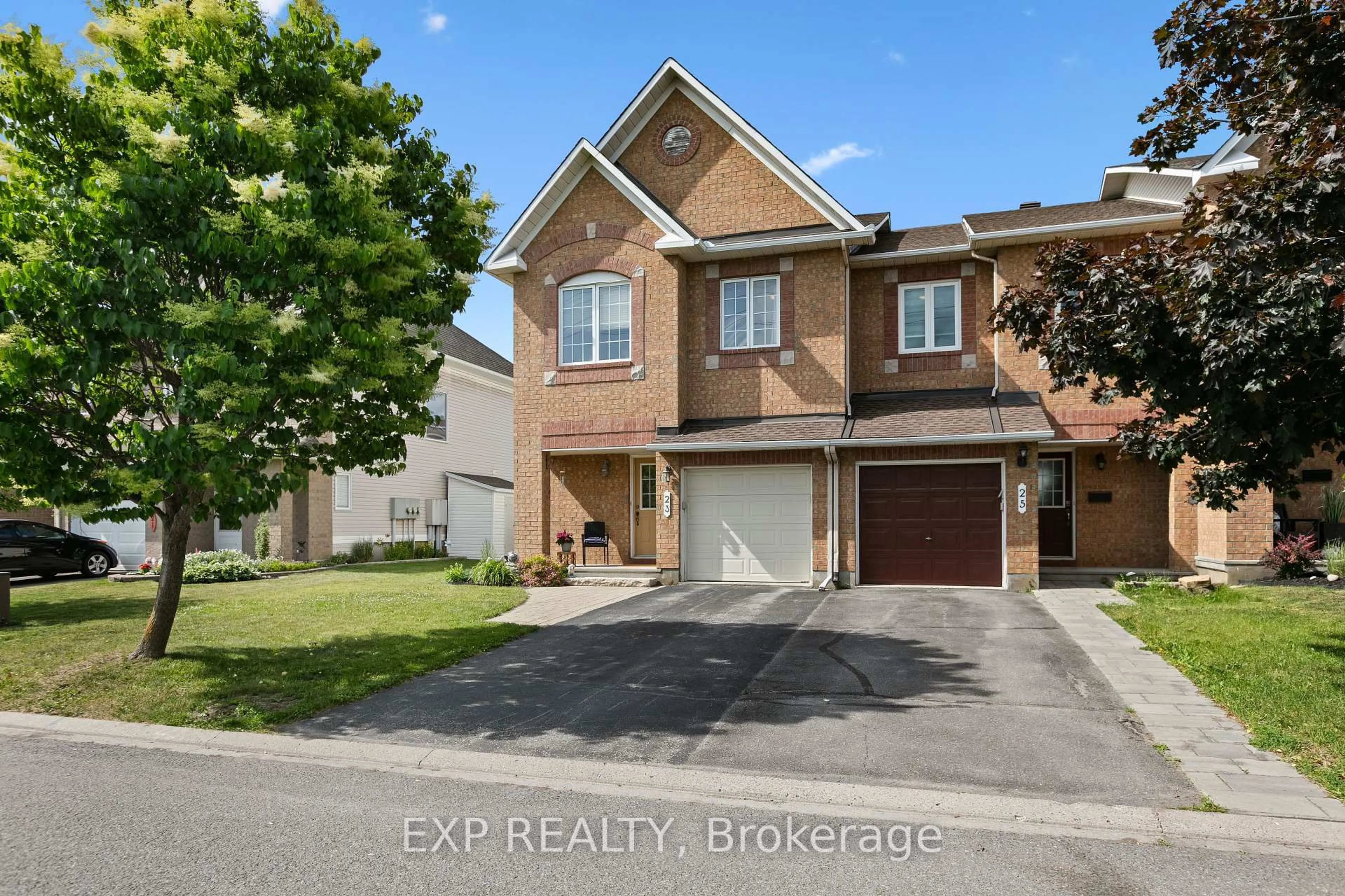 A pic from outside/outdoor area/front of a property/back of a property/a pic from drone, street for 23 Southpointe Ave, Nepean Ontario K2J 4V4
