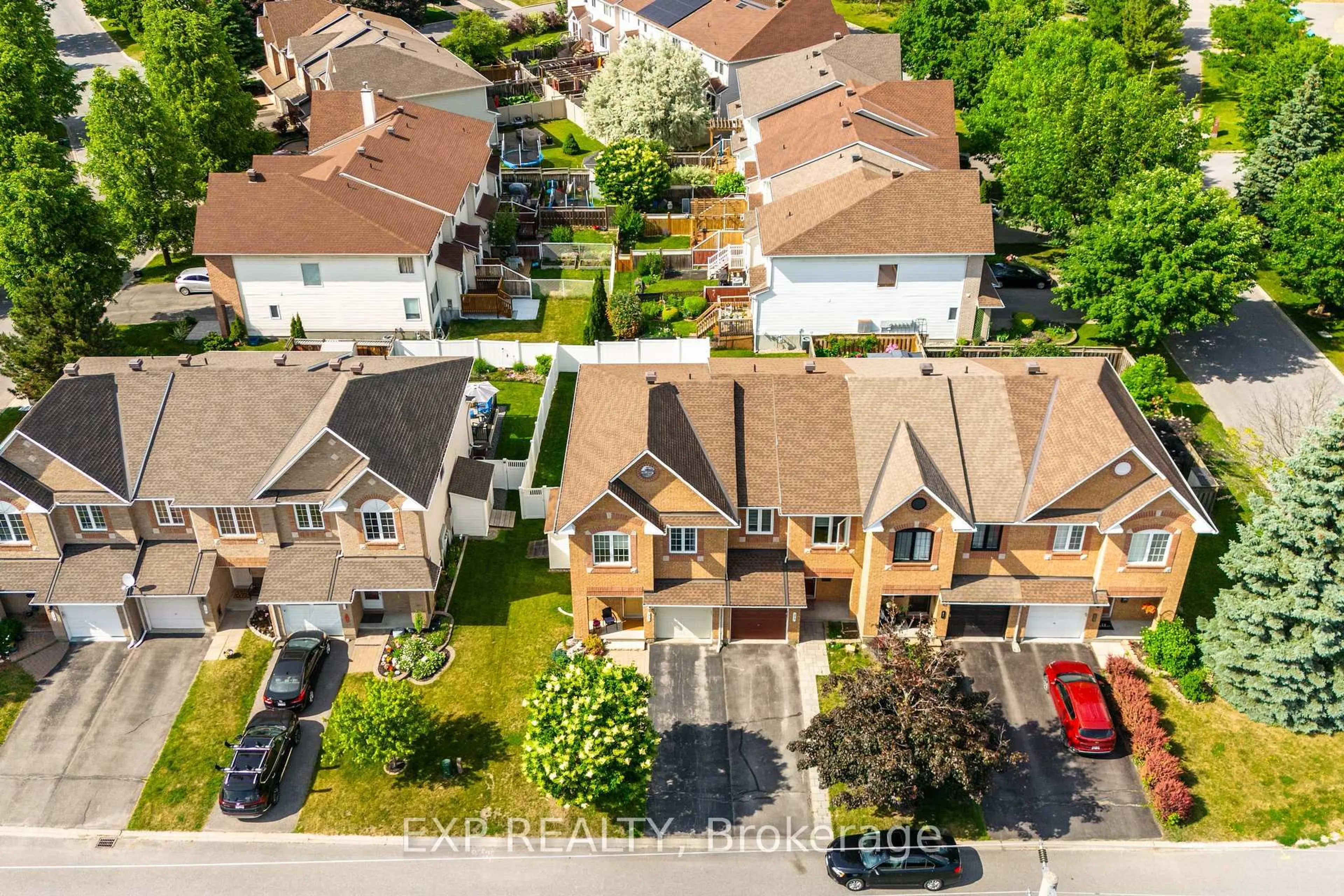 A pic from outside/outdoor area/front of a property/back of a property/a pic from drone, street for 23 Southpointe Ave, Nepean Ontario K2J 4V4