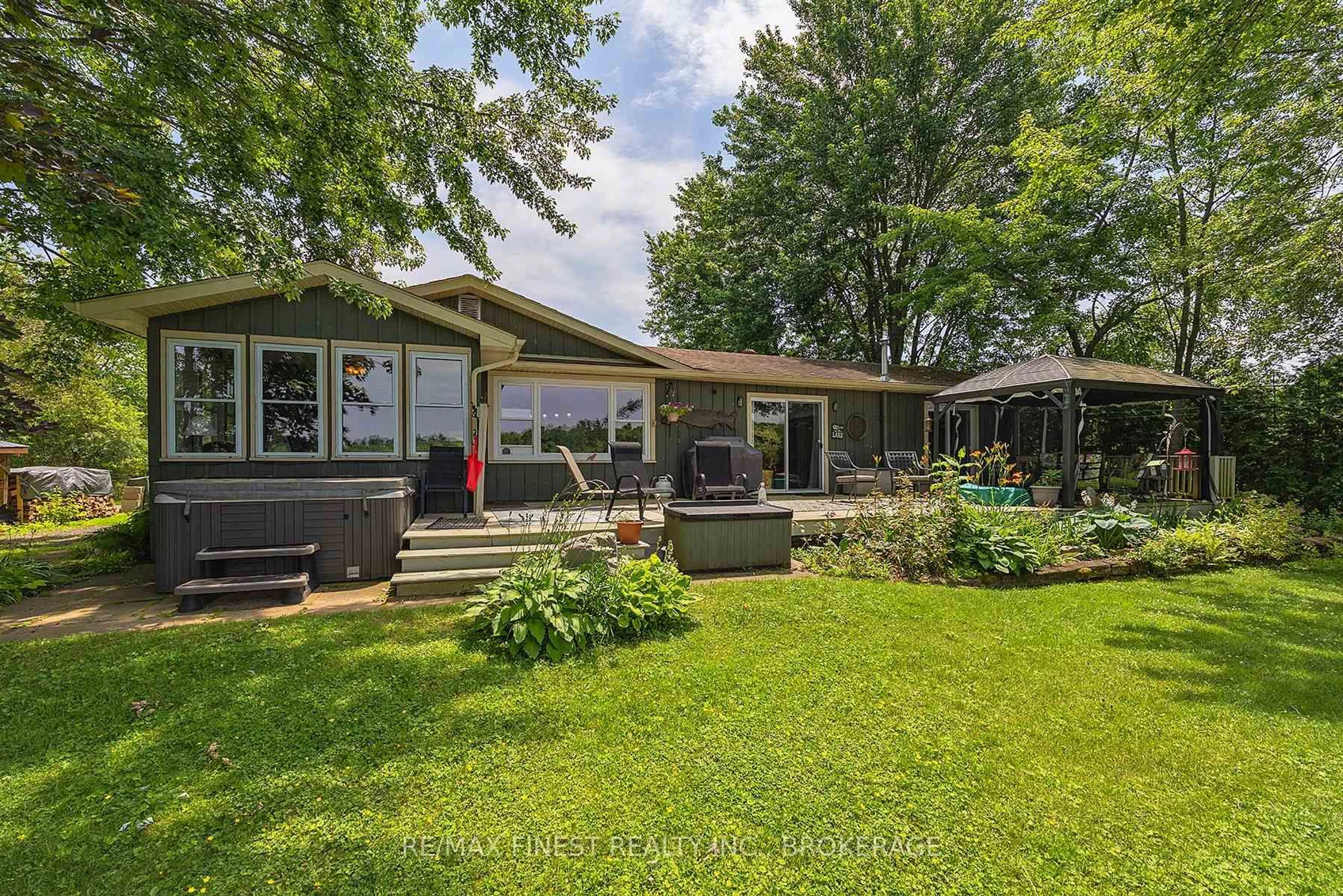 A pic from outside/outdoor area/front of a property/back of a property/a pic from drone, unknown for 912 Moonlight Lane, Lansdowne Village Ontario K0E 1L0