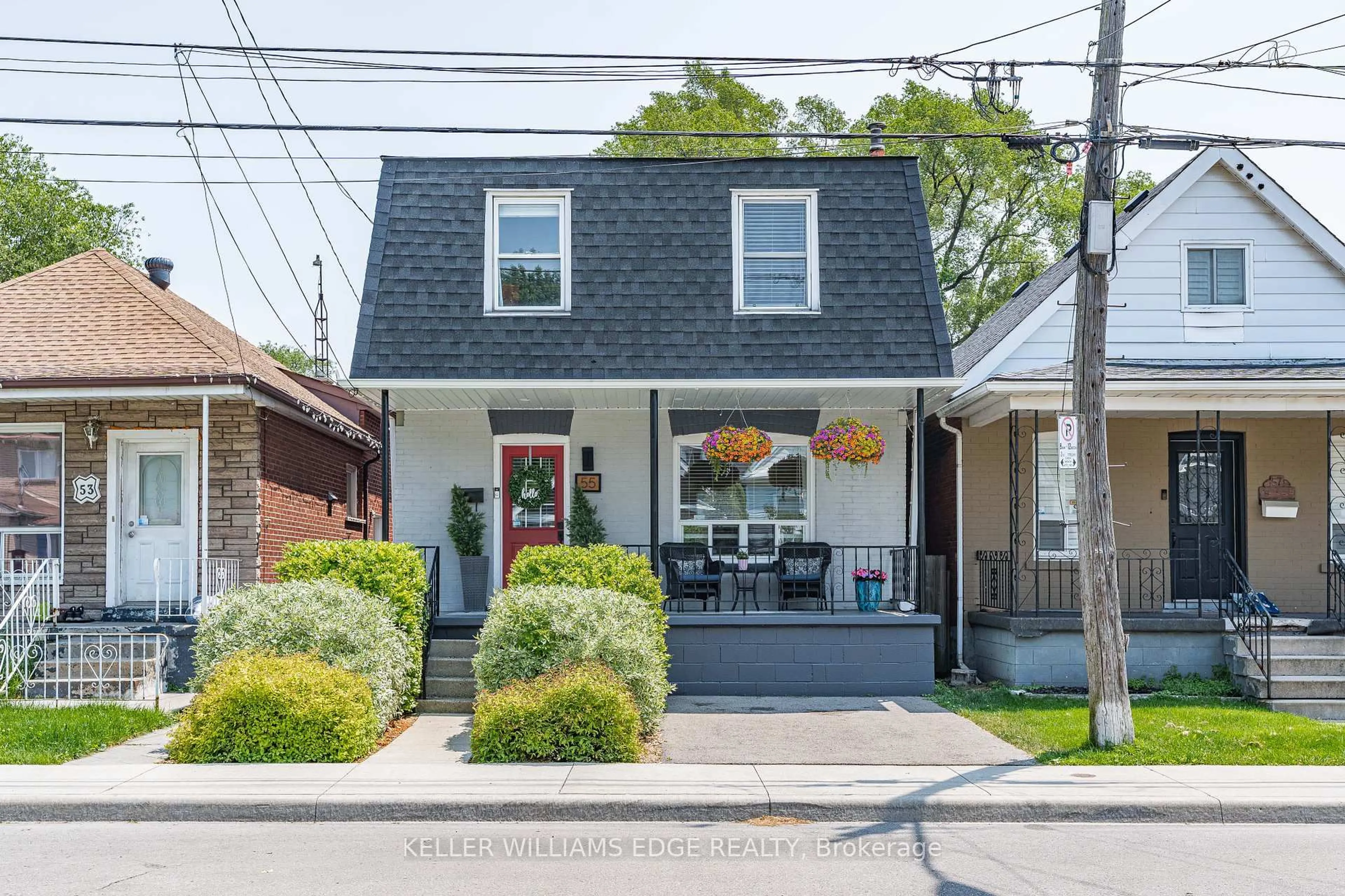 Home with brick exterior material, street for 55 East 22nd St, Hamilton Ontario L8V 2V4