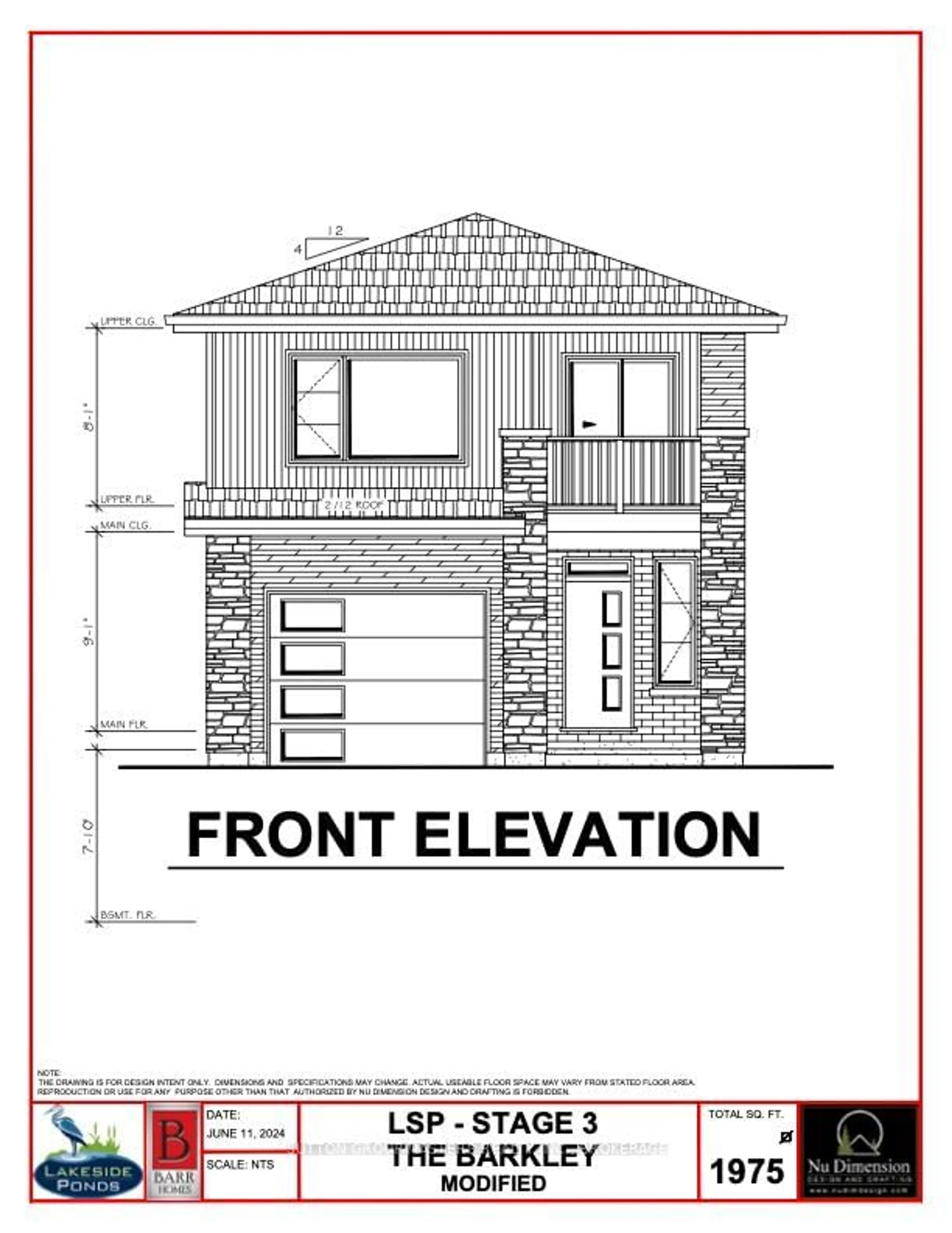 Floor plan for 232 Dr Richard James Cres, Loyalist Ontario K7N 0E5