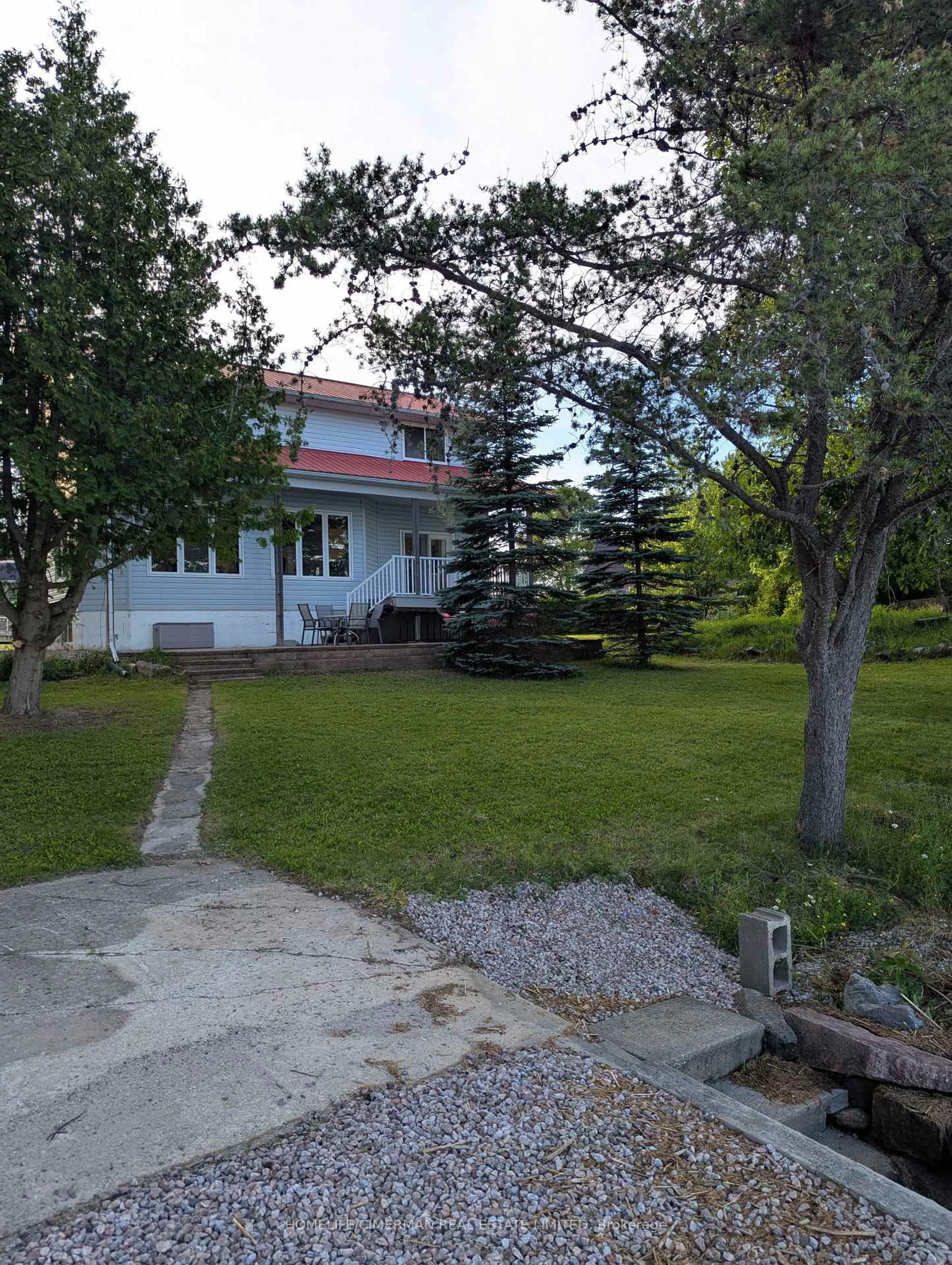 A pic from outside/outdoor area/front of a property/back of a property/a pic from drone, unknown for 94 Comeau Rd, West Nipissing Ontario P0H 2M0