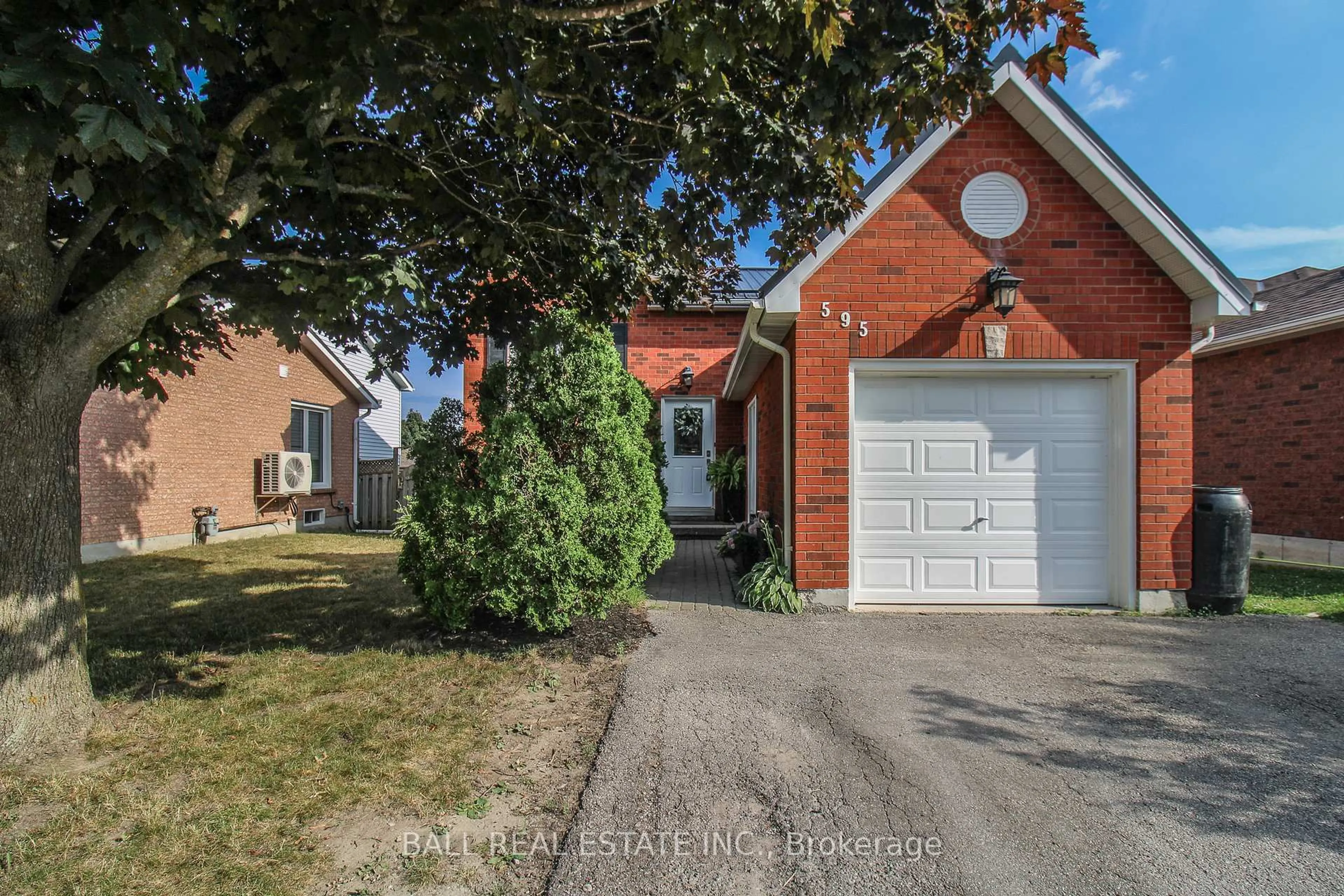 Home with brick exterior material, street for 595 Westman Ave, Peterborough West Ontario K9K 2H3