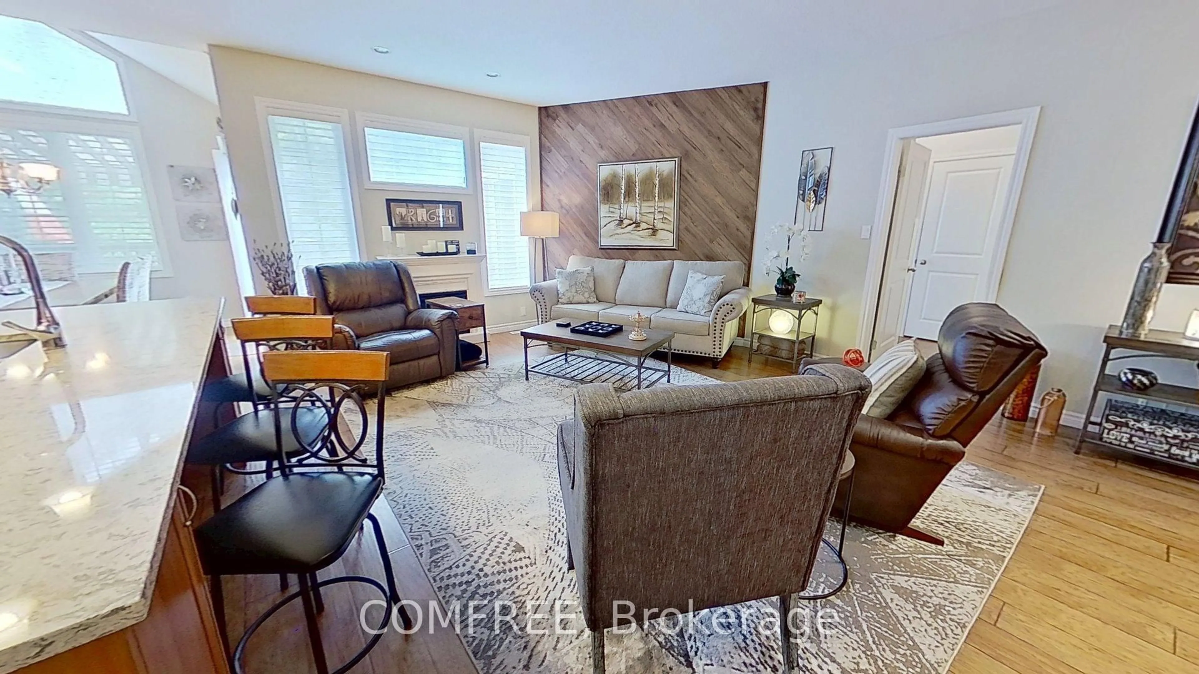 Living room with furniture, unknown for 23 Oakwood Links Lane #23, South Huron Ontario N0M 1T0