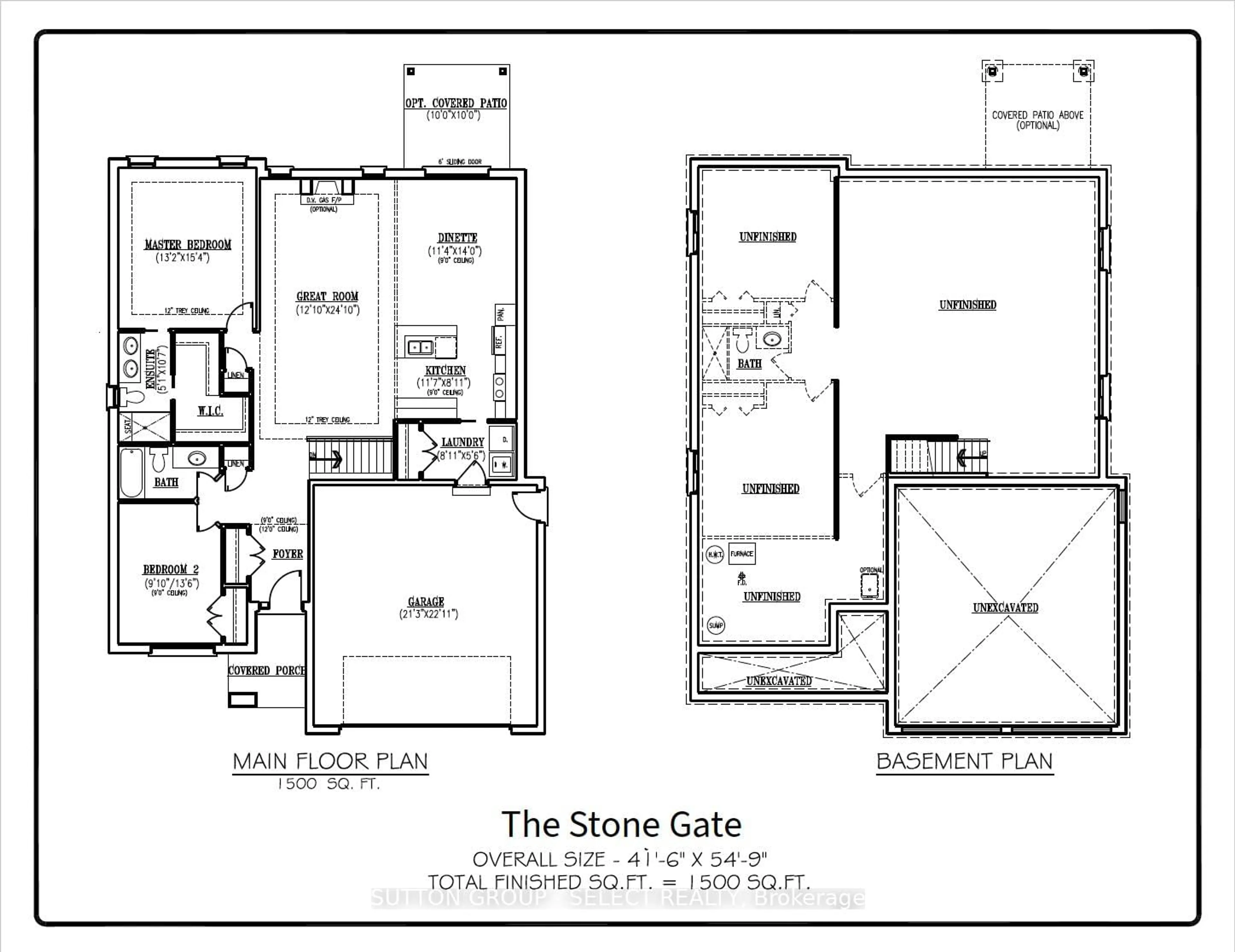 Floor plan for LOT 13 HARDY Dr, Strathroy-Caradoc Ontario N7G 0G2