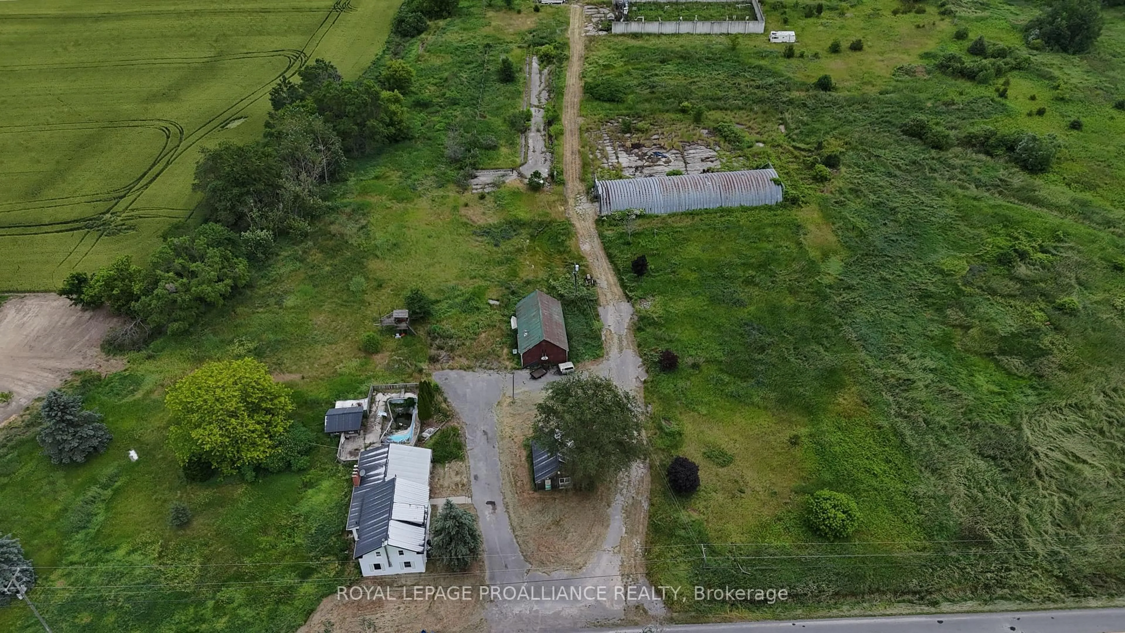 A pic from outside/outdoor area/front of a property/back of a property/a pic from drone, unknown for 53 Maple View Rd, Hastings Ontario K0K 2C0