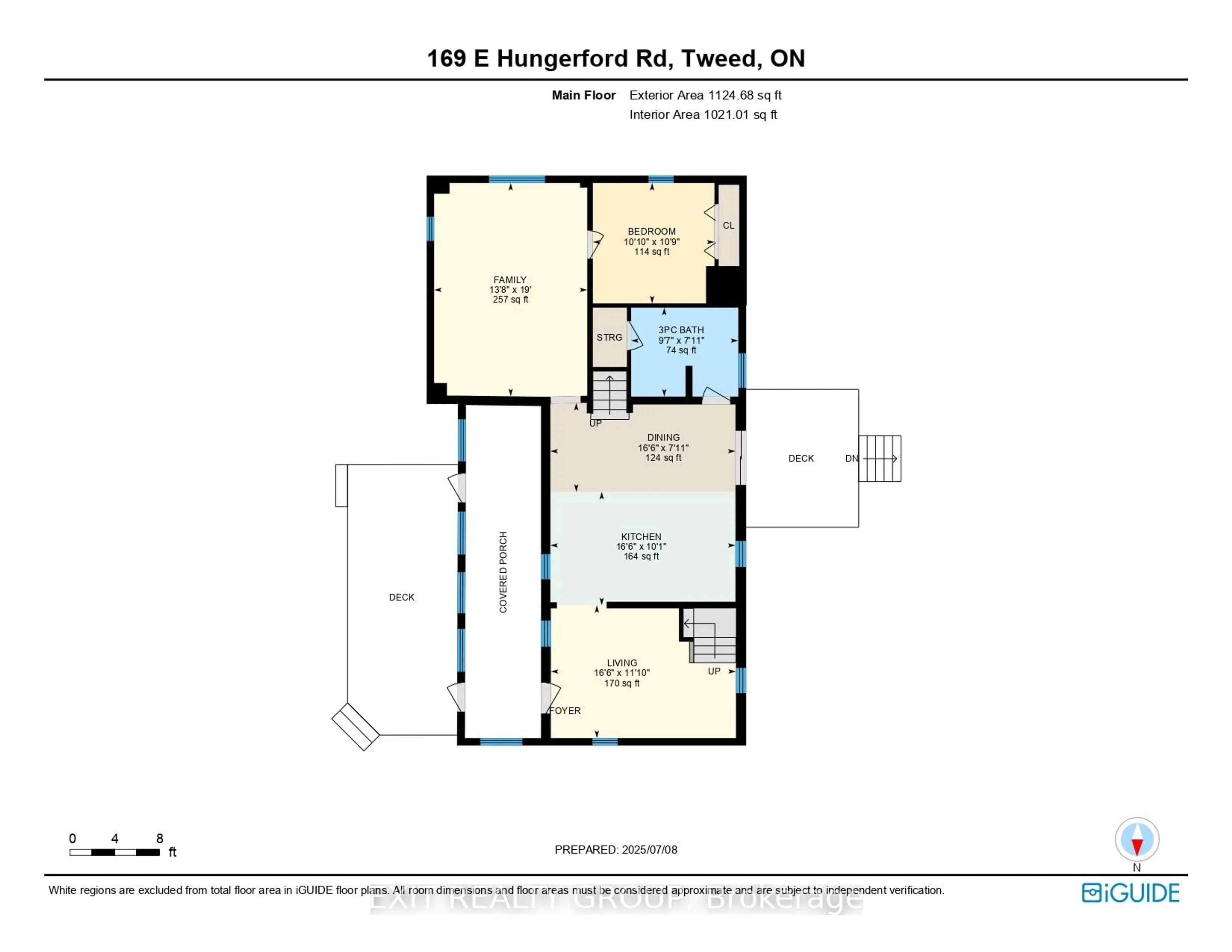 Floor plan for 169 East Hungerford Rd, Tweed Ontario K0K 3J0