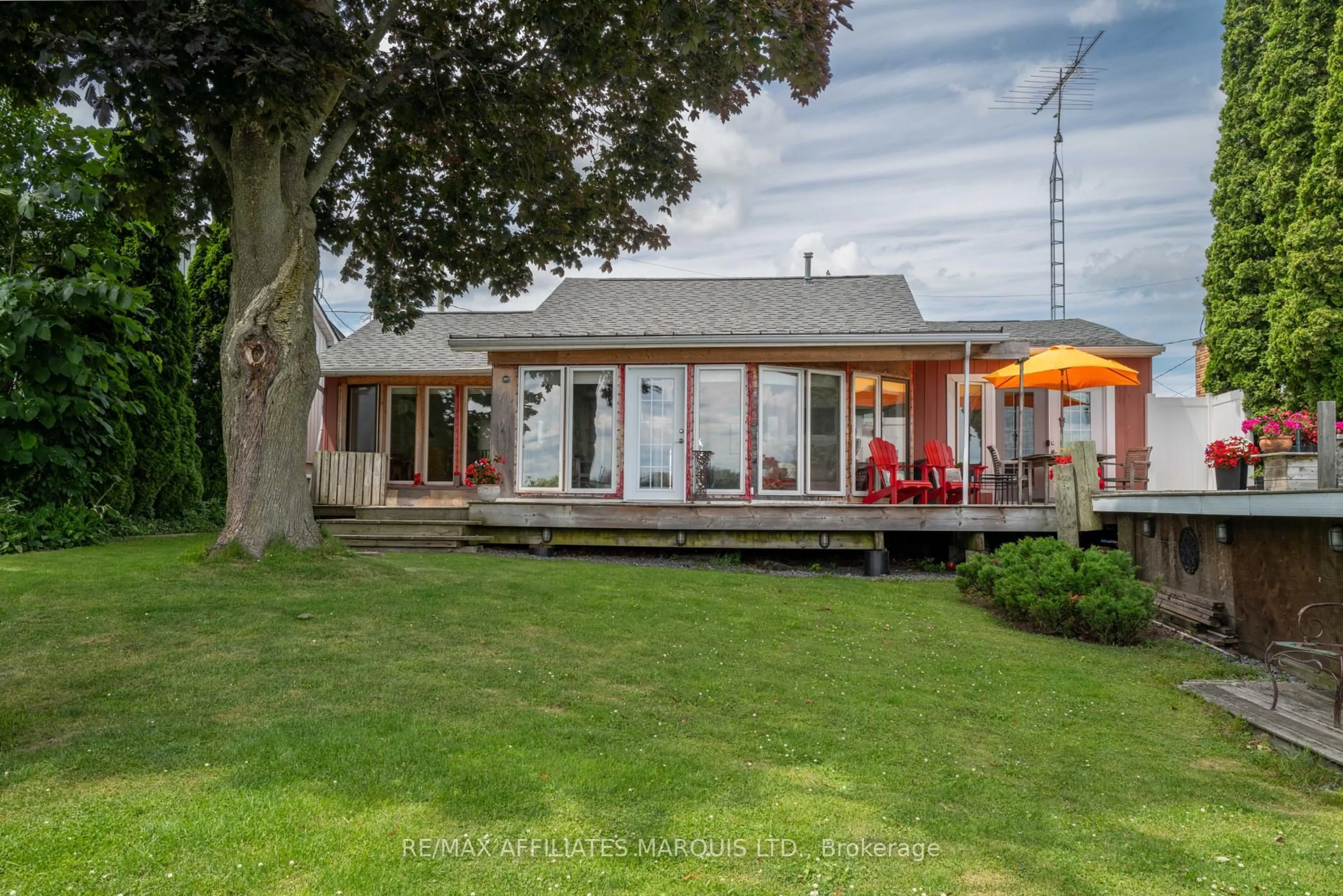 A pic from outside/outdoor area/front of a property/back of a property/a pic from drone, unknown for 6800 St. Francis Lane, South Glengarry Ontario K0C 2E0