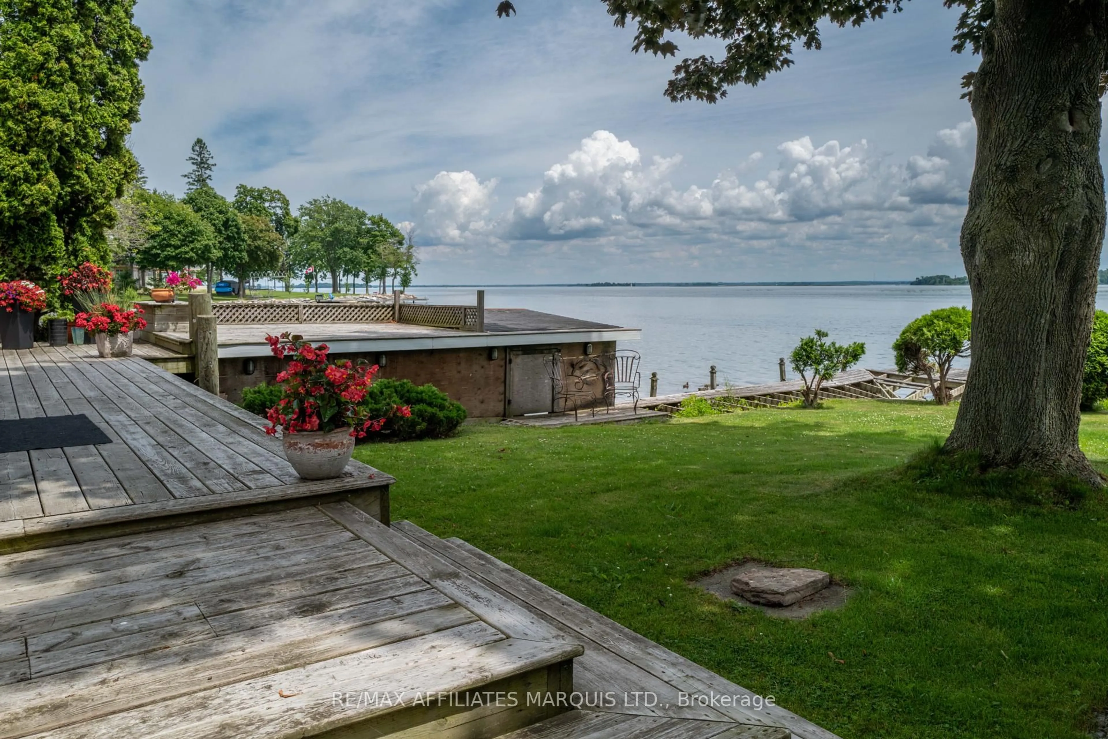 A pic from outside/outdoor area/front of a property/back of a property/a pic from drone, water/lake/river/ocean view for 6800 St. Francis Lane, South Glengarry Ontario K0C 2E0