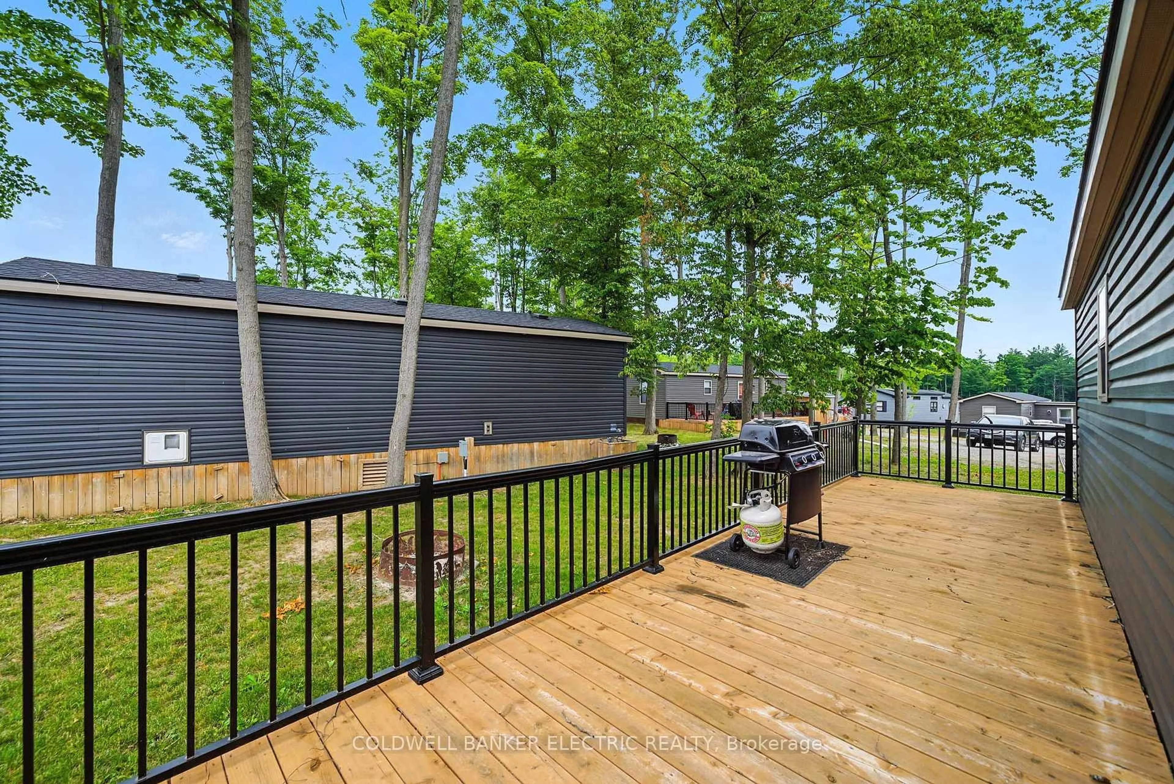 Patio, forest/trees view for 1235 Villiers Line #40 StAnd, Otonabee-South Monaghan Ontario K0L 2G0