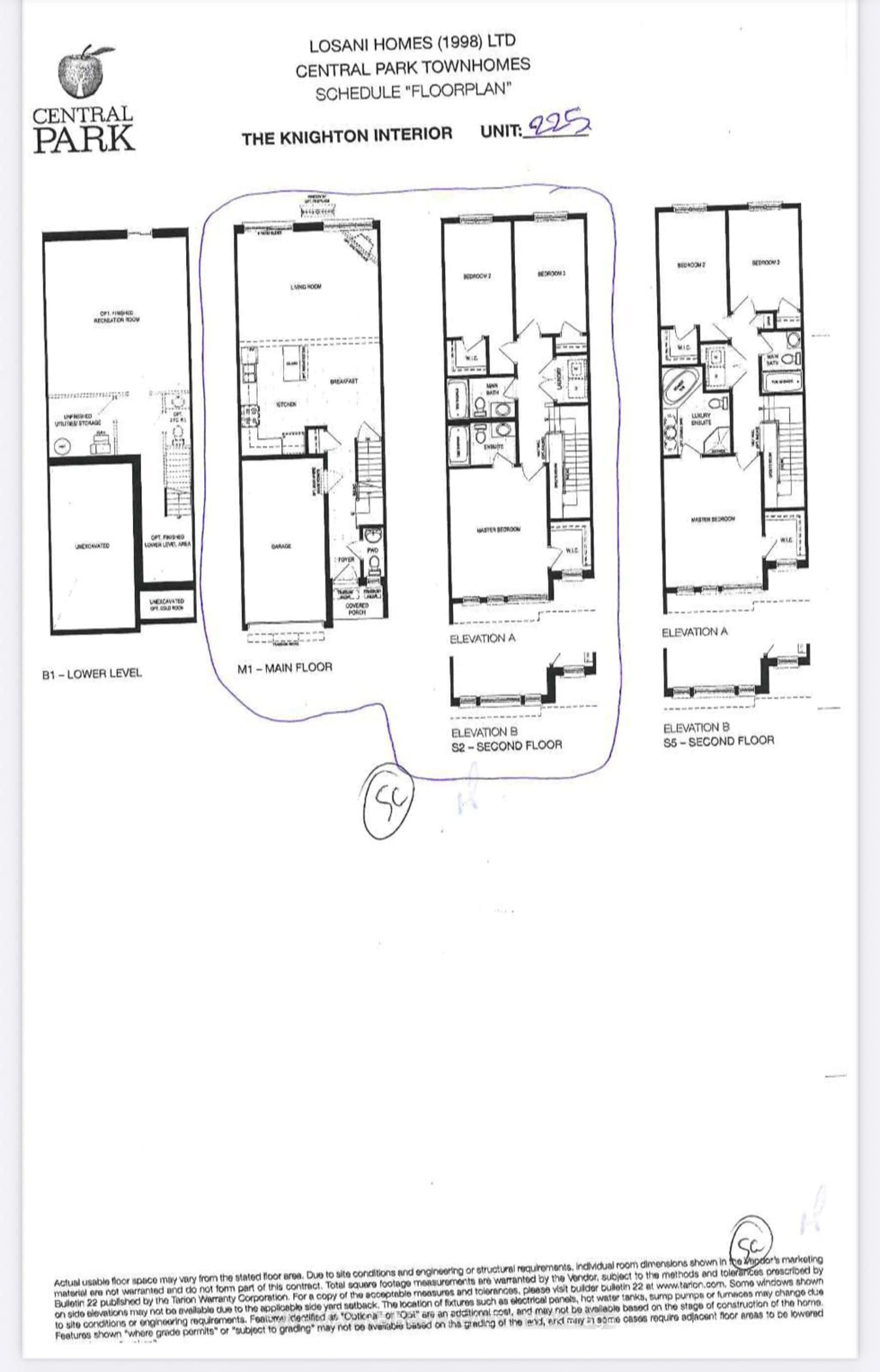Floor plan for 6 Greenwich Ave, Hamilton Ontario L8J 0A5