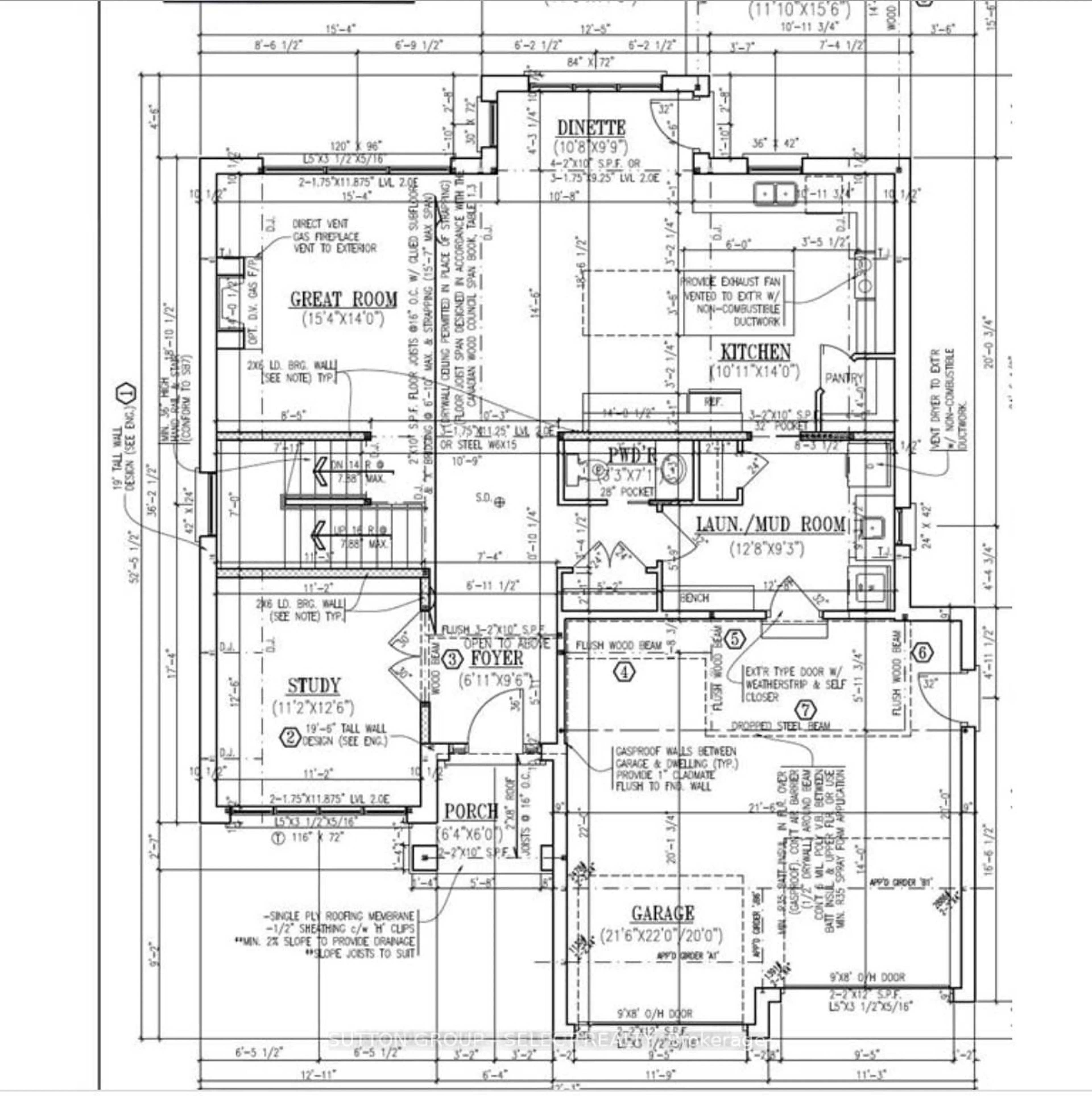 Floor plan for LOT 3 HARDY Dr, Strathroy-Caradoc Ontario N7G 0G2