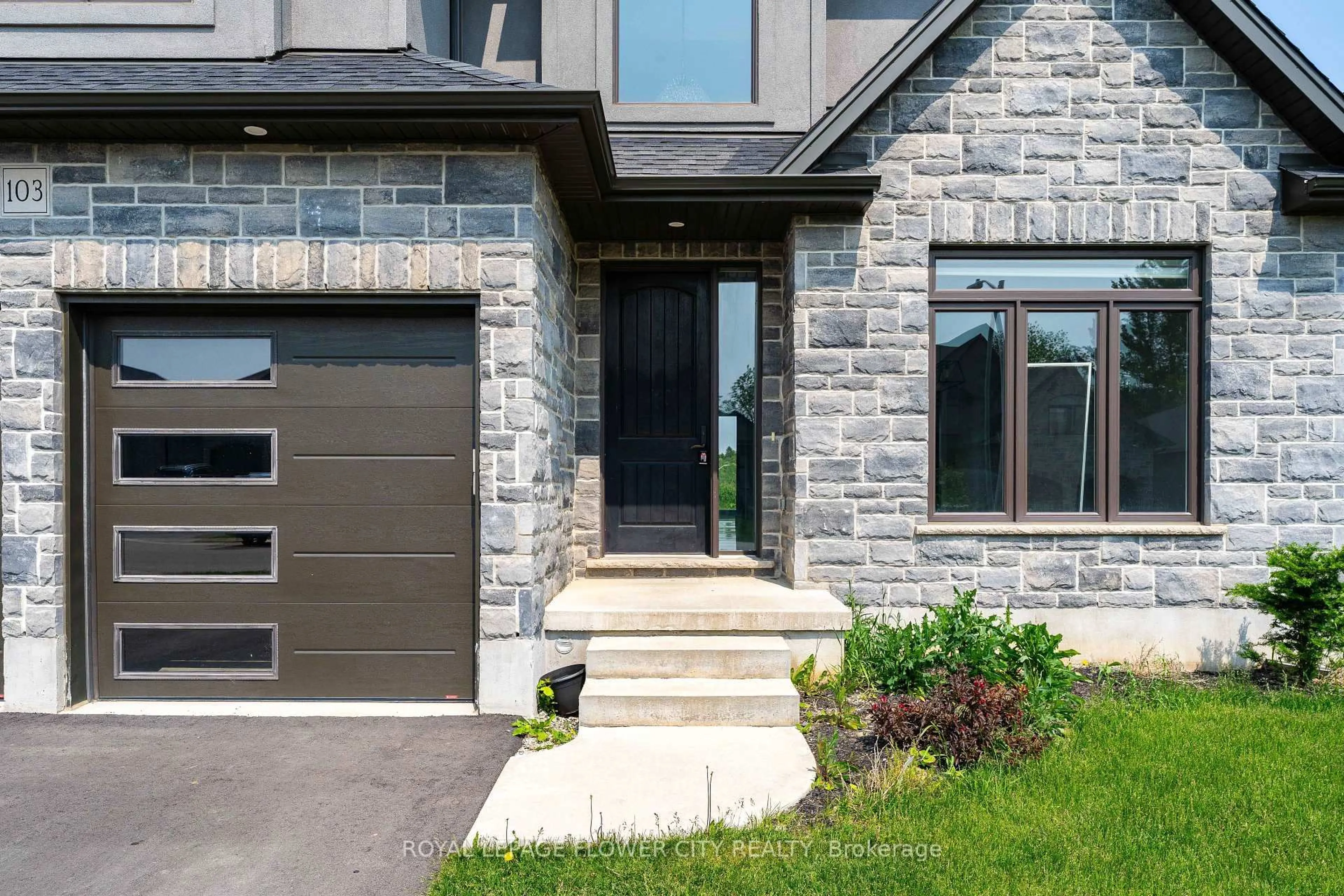 Home with brick exterior material, street for 103 Beech Blvd, Tillsonburg Ontario N4G 5S1