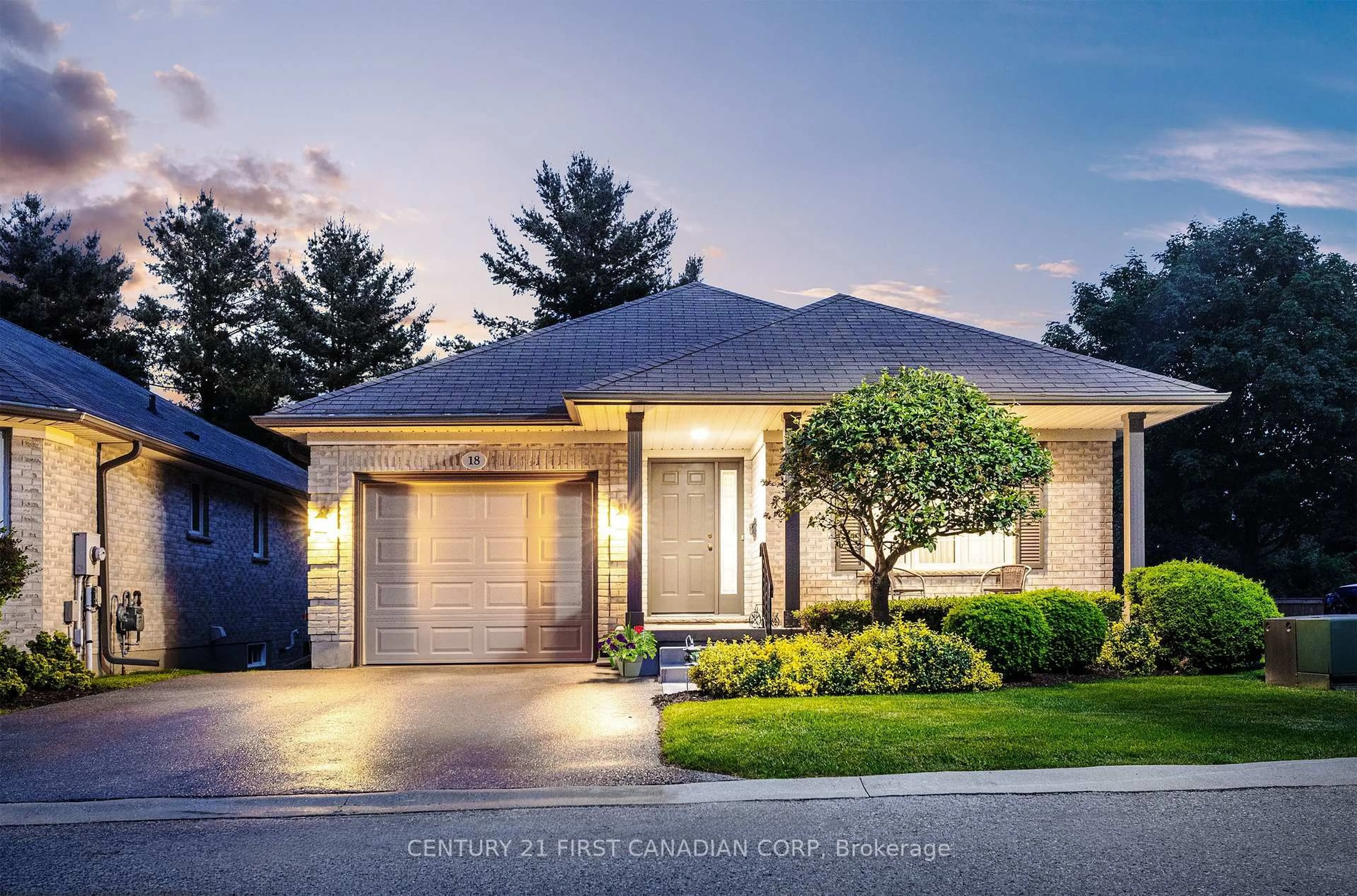 Home with brick exterior material, street for 20 Windermere Pl #18, St. Thomas Ontario N5R 6H6