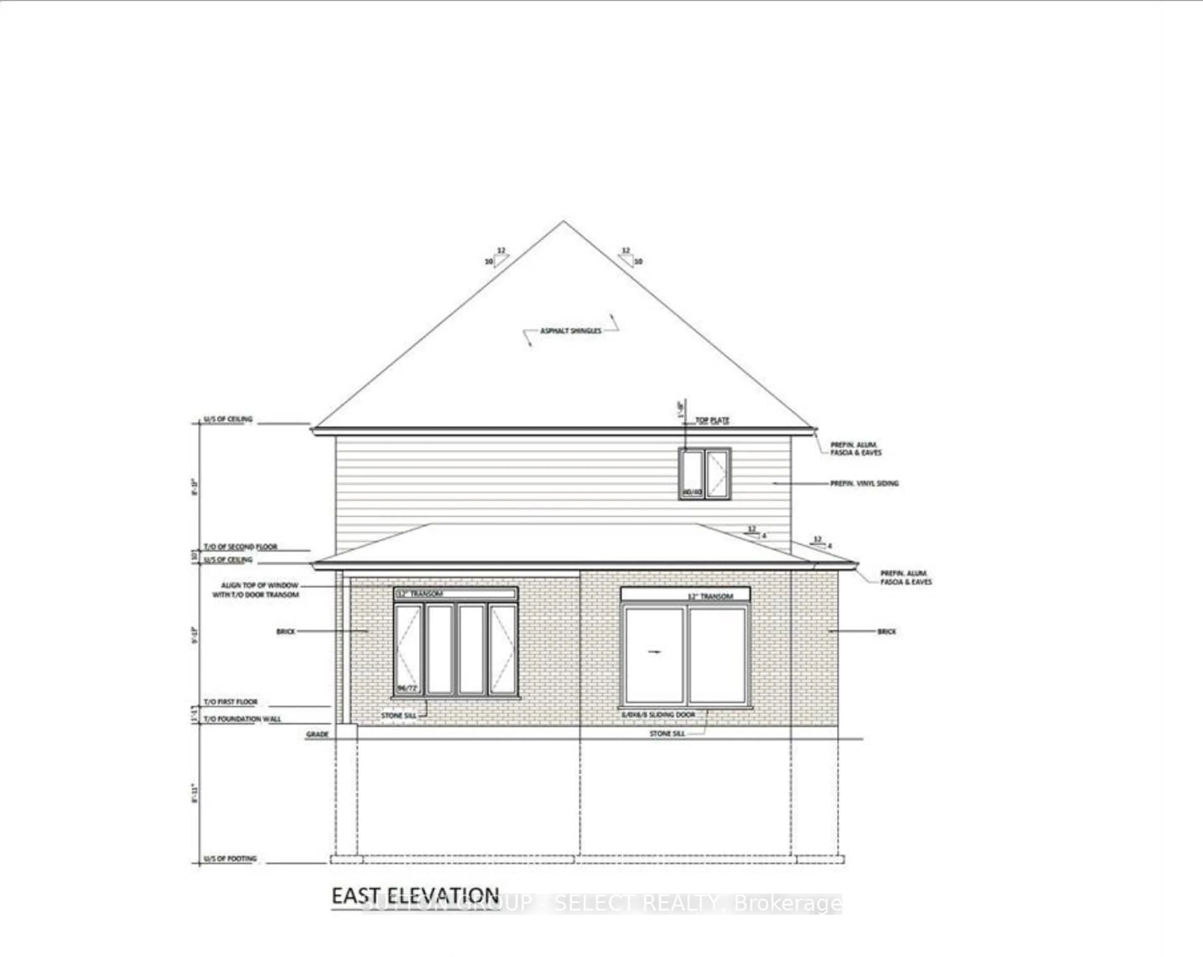 Floor plan for LOT 26 BRISCOE Cres, Strathroy-Caradoc Ontario N7G 0G3