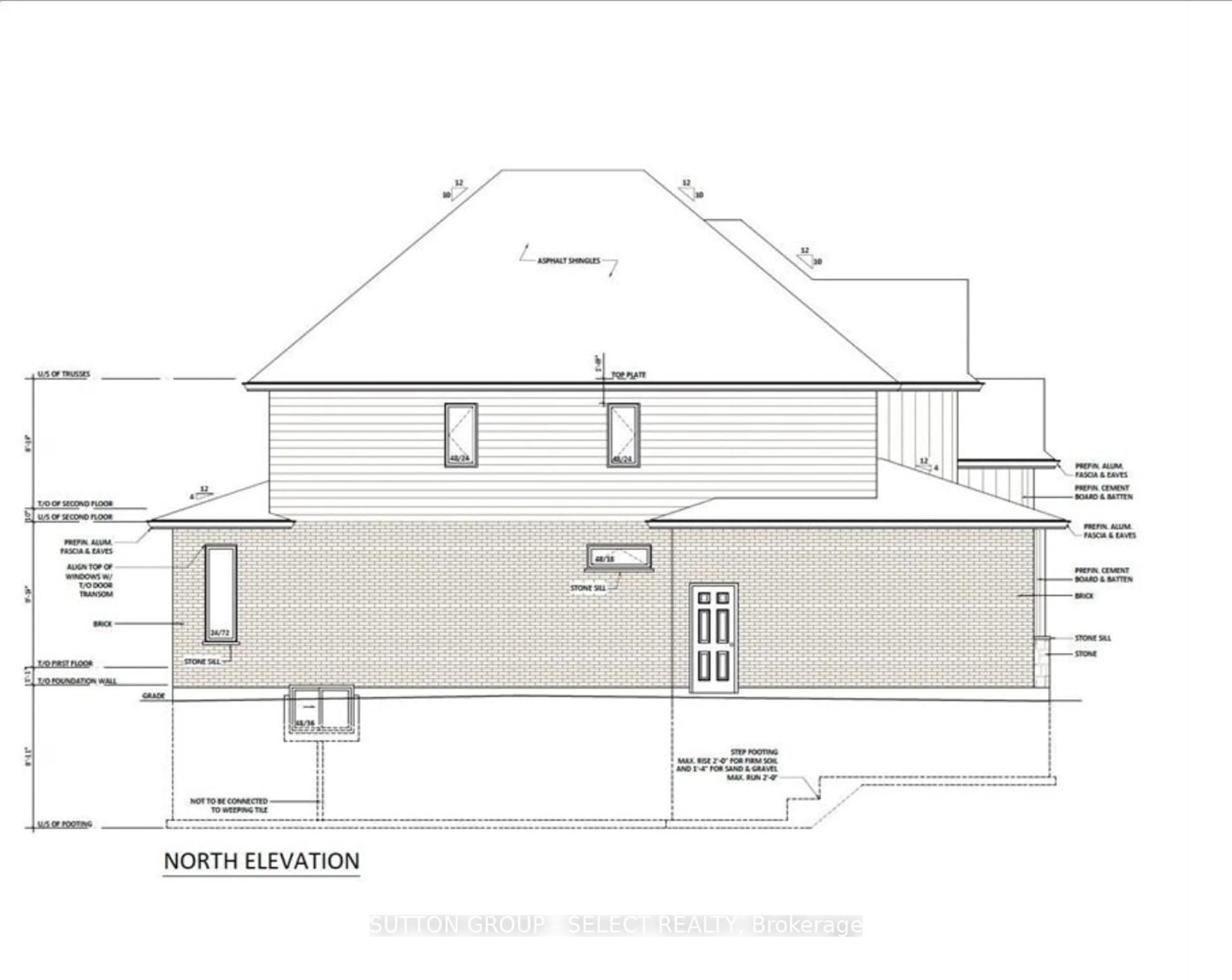 Floor plan for LOT 26 BRISCOE Cres, Strathroy-Caradoc Ontario N7G 0G3