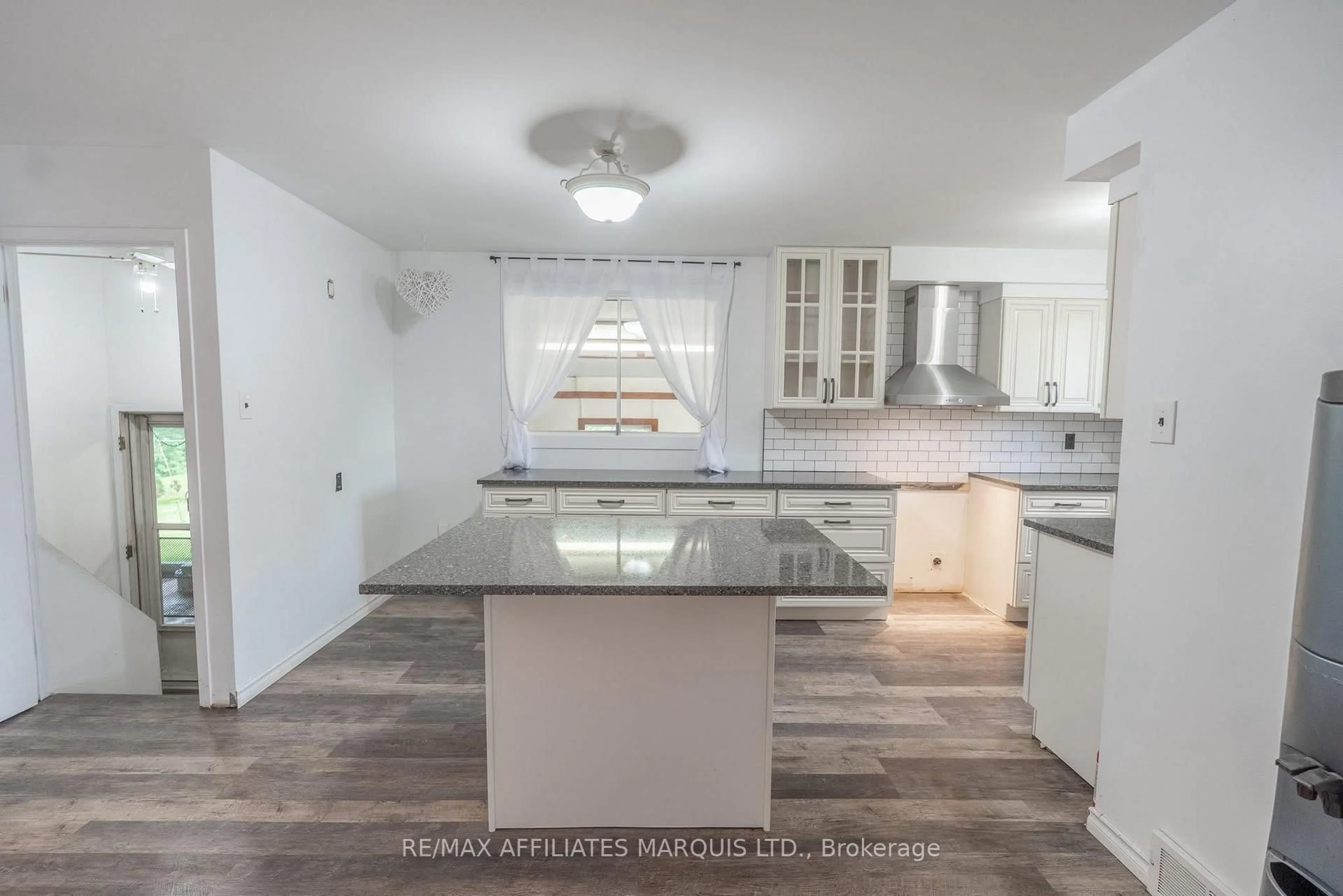 Open concept kitchen, ceramic/tile floor for 5697 Highway 138 Highway, South Stormont Ontario K6K 1S2