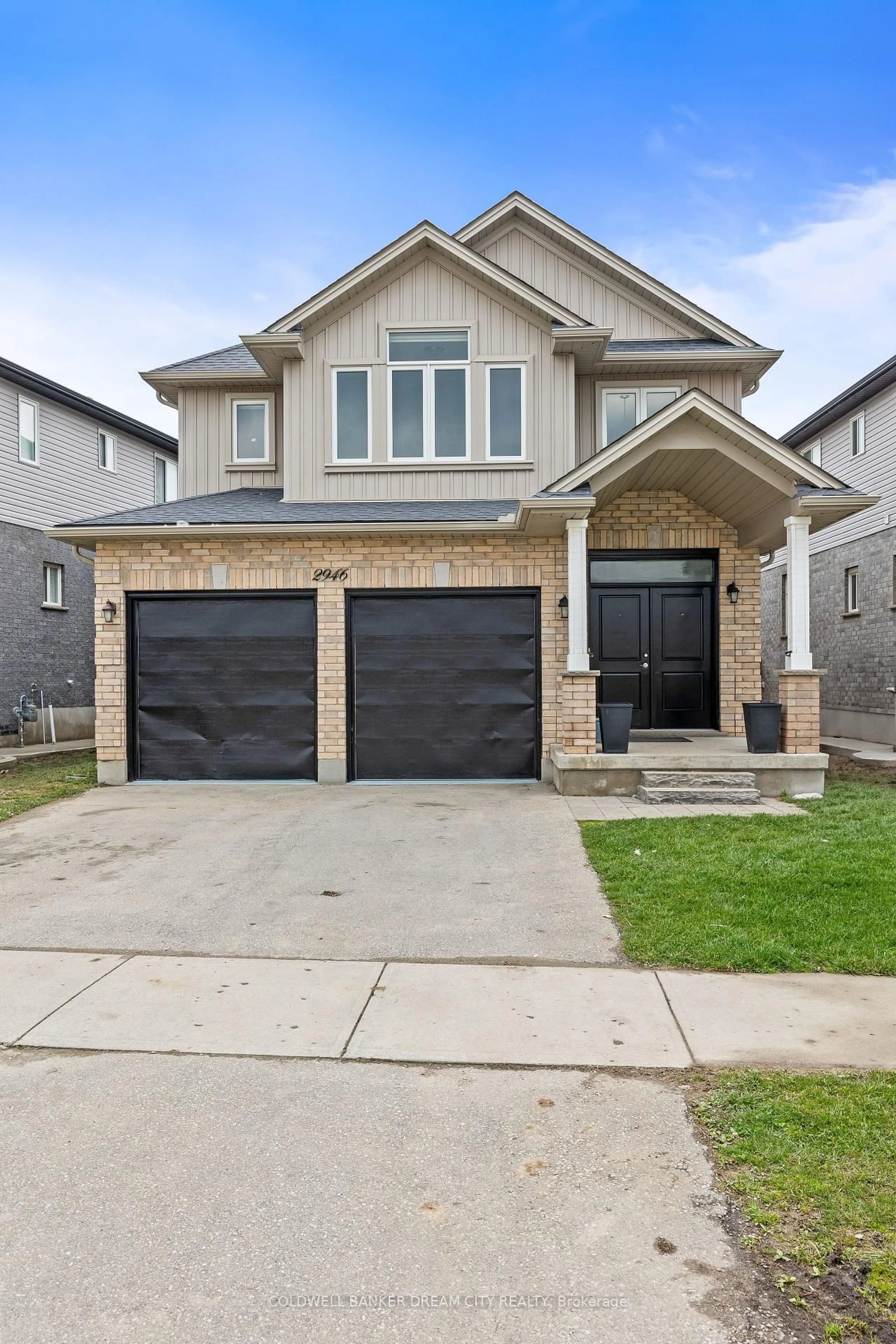 Home with brick exterior material, street for 2946 Tokala Tr, London North Ontario N6G 0S6