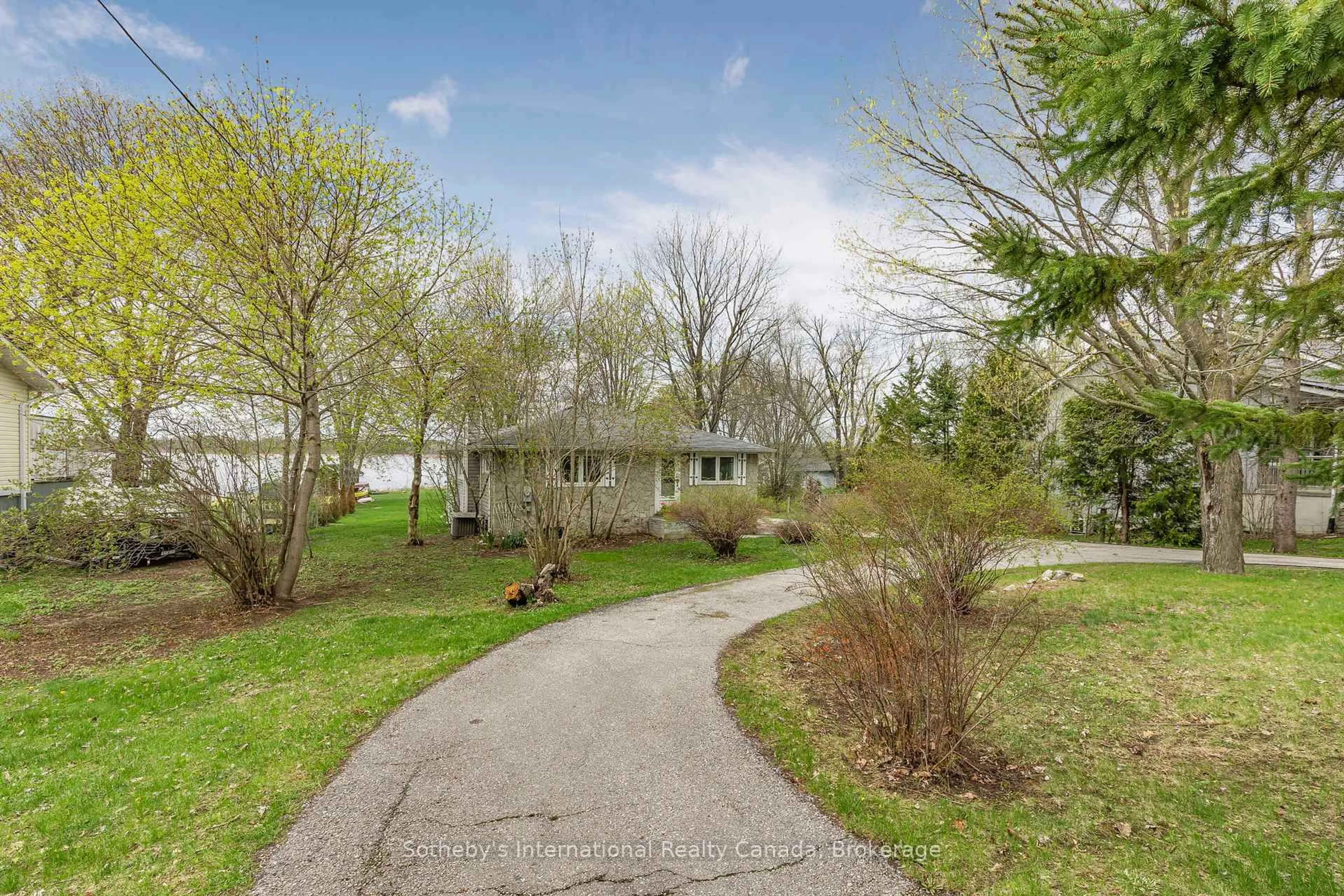 A pic from outside/outdoor area/front of a property/back of a property/a pic from drone, water/lake/river/ocean view for 266 Port Hoover Rd, Kawartha Lakes Ontario K0M 2C0