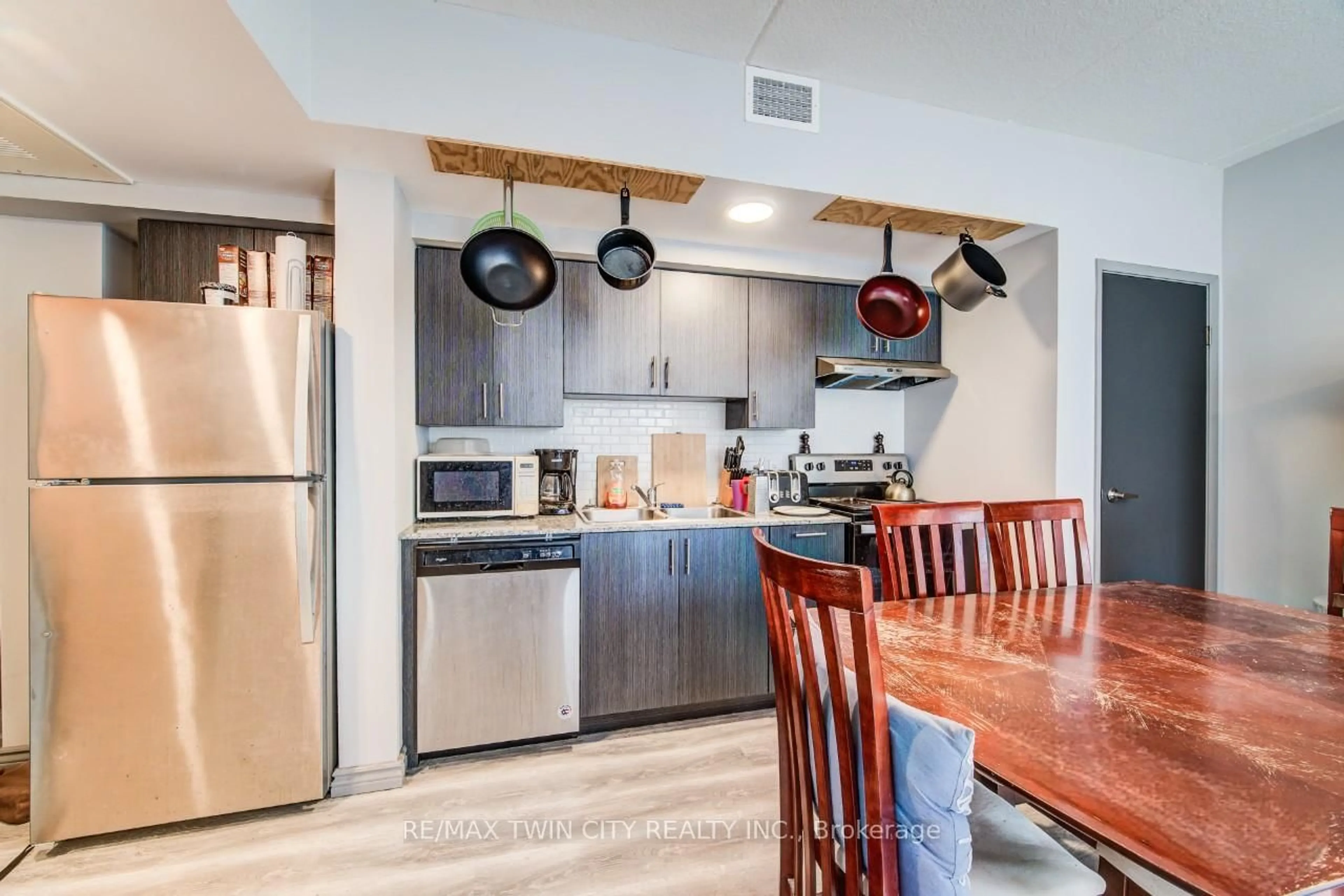 Open concept kitchen, unknown for 275 Larch St #A603, Waterloo Ontario N2L 3R2