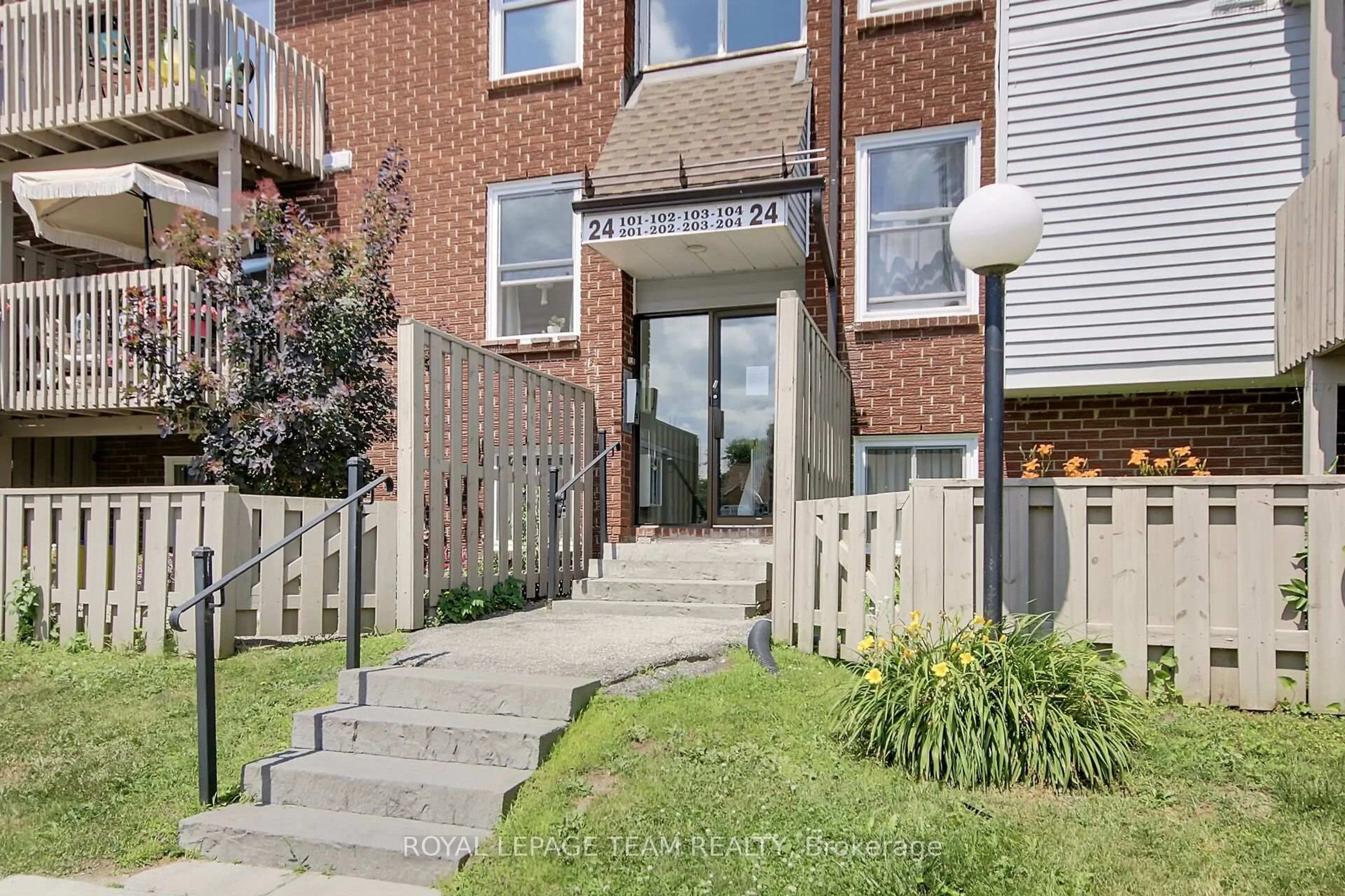 Home with brick exterior material, street for 24 Townline Rd #204, Carleton Place Ontario K7C 4B6