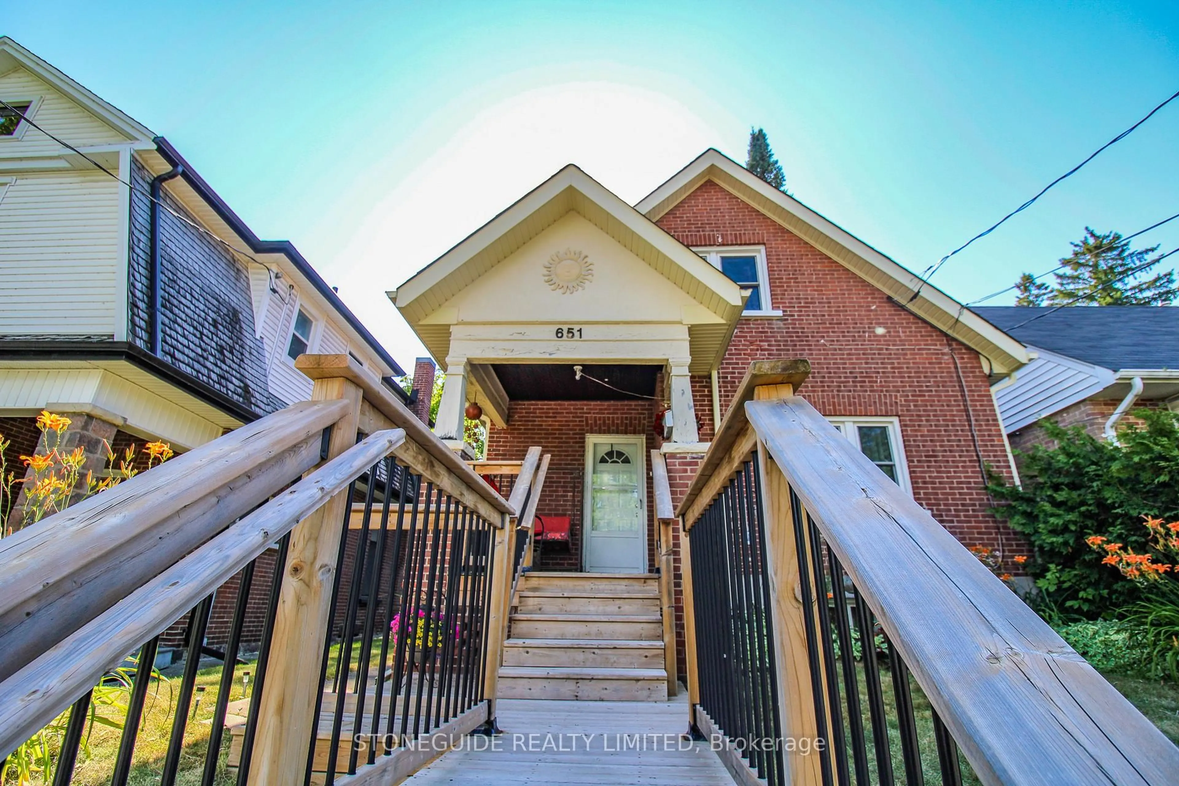 Home with brick exterior material, street for 651 Aylmer St, Peterborough Central Ontario K9H 3X3
