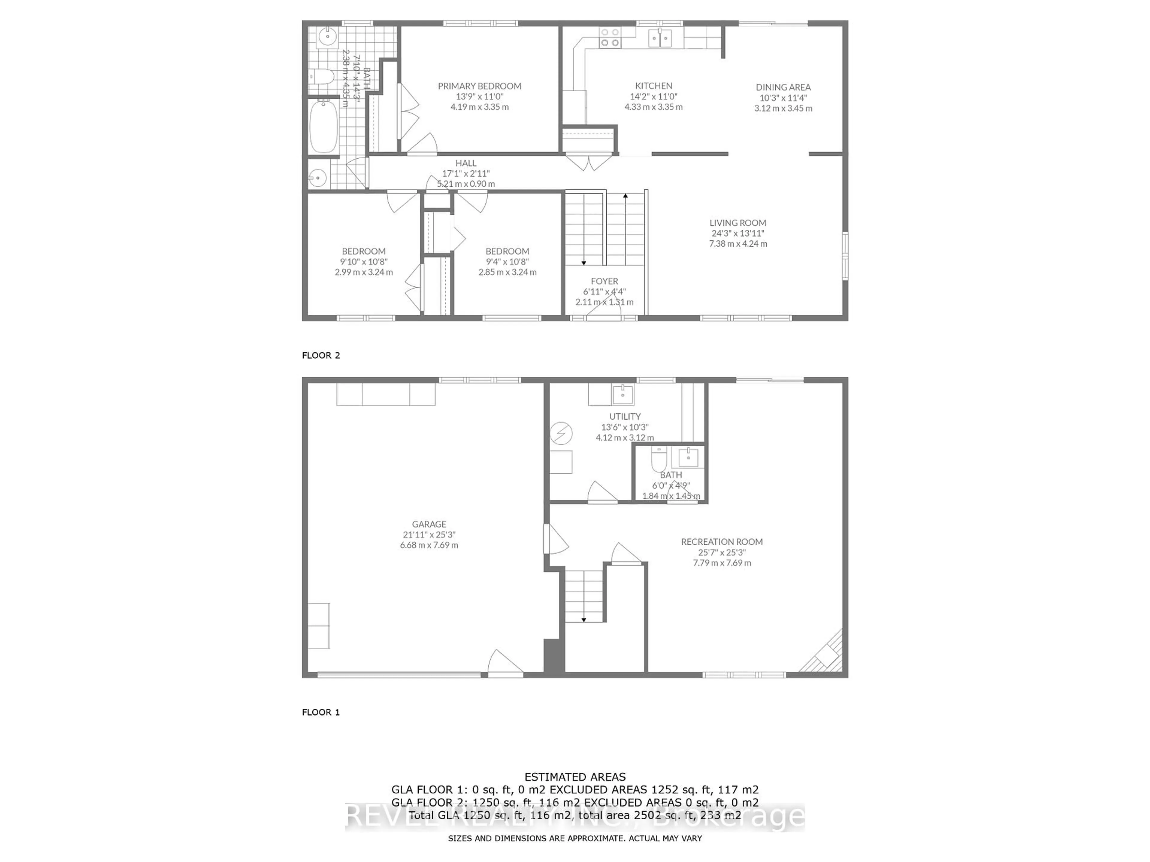 Floor plan for 1980 Old Highway 24, Norfolk Ontario N0E 1Z0
