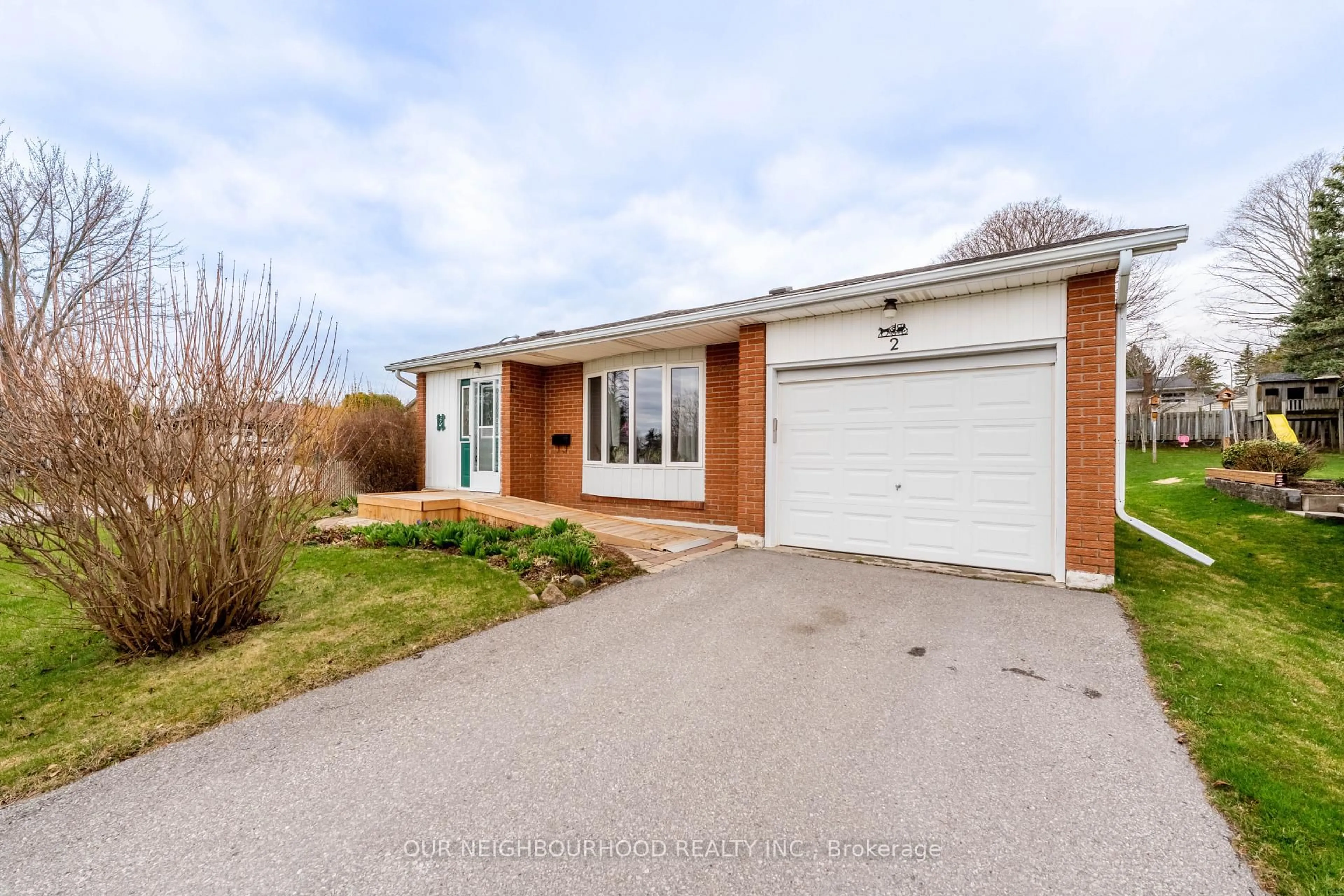 Home with brick exterior material, street for 2 Calgary Rd, Port Hope Ontario L1A 3T8