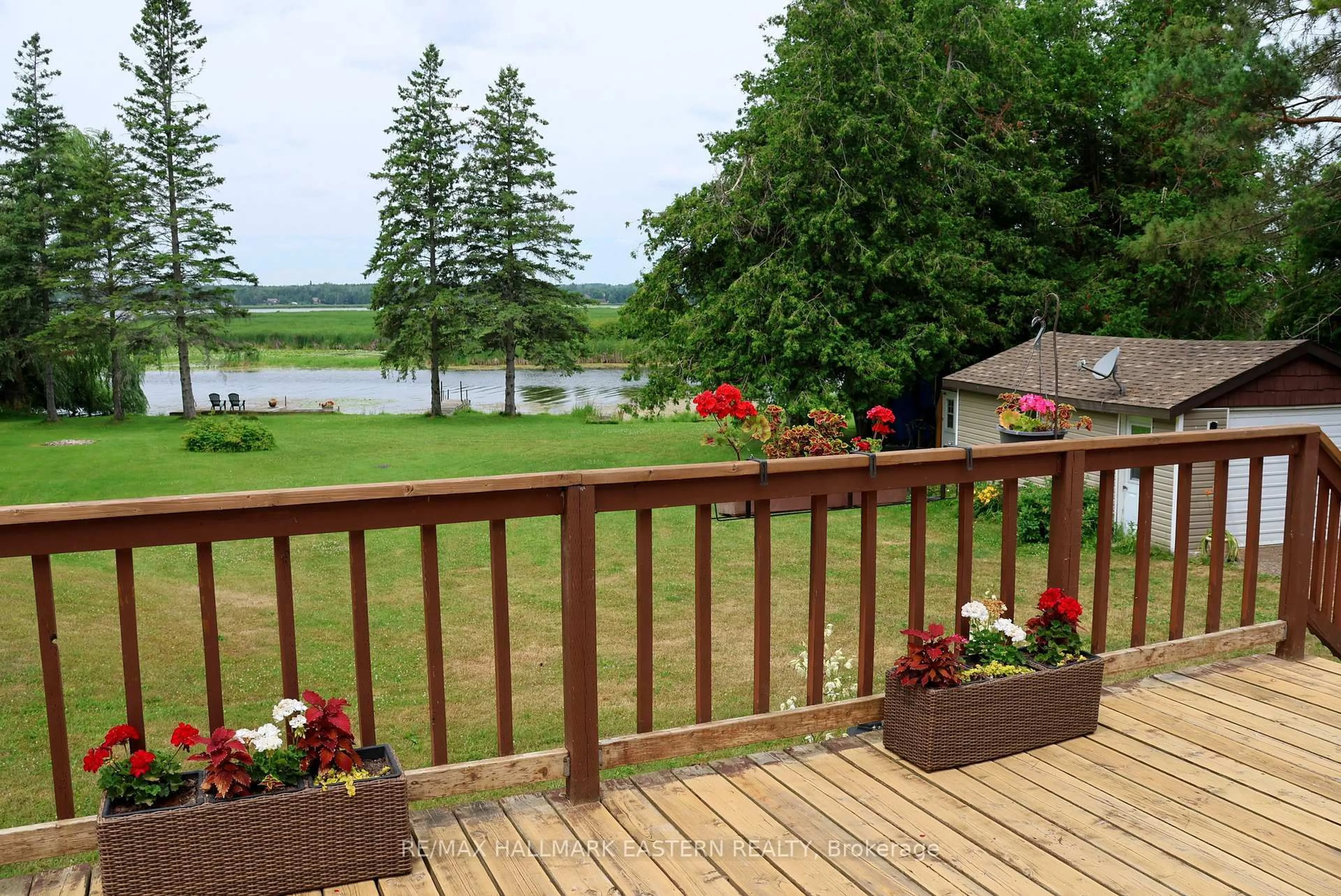 Patio, water/lake/river/ocean view for 47 Cedarview Dr, Kawartha Lakes Ontario K0L 2W0