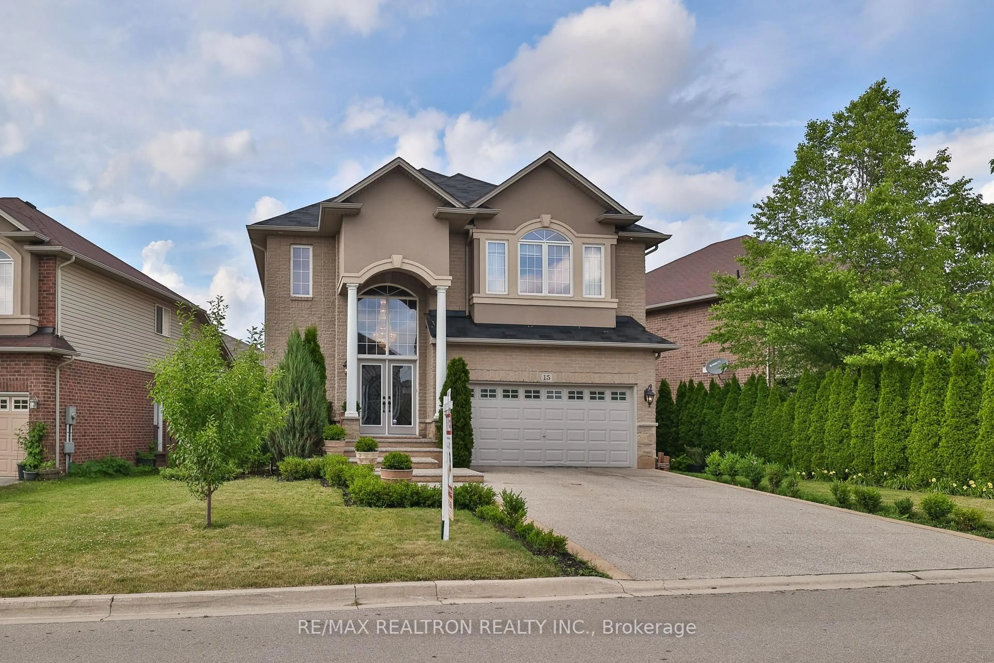 Home with brick exterior material, street for 15 House Lane, Hamilton Ontario L9K 0G1