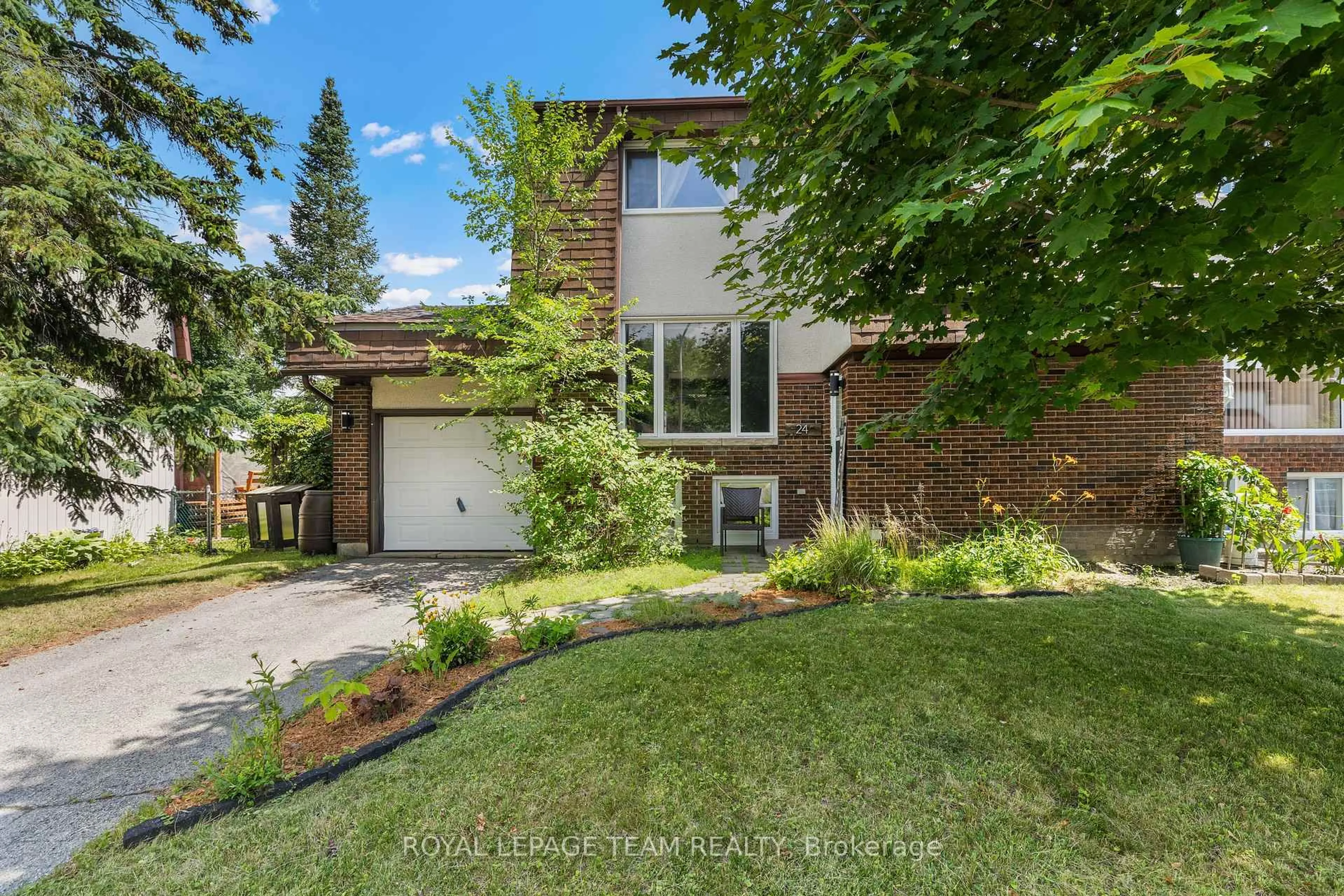 Home with brick exterior material, street for 24 Westcliffe Rd, Ottawa Ontario K2H 7X4