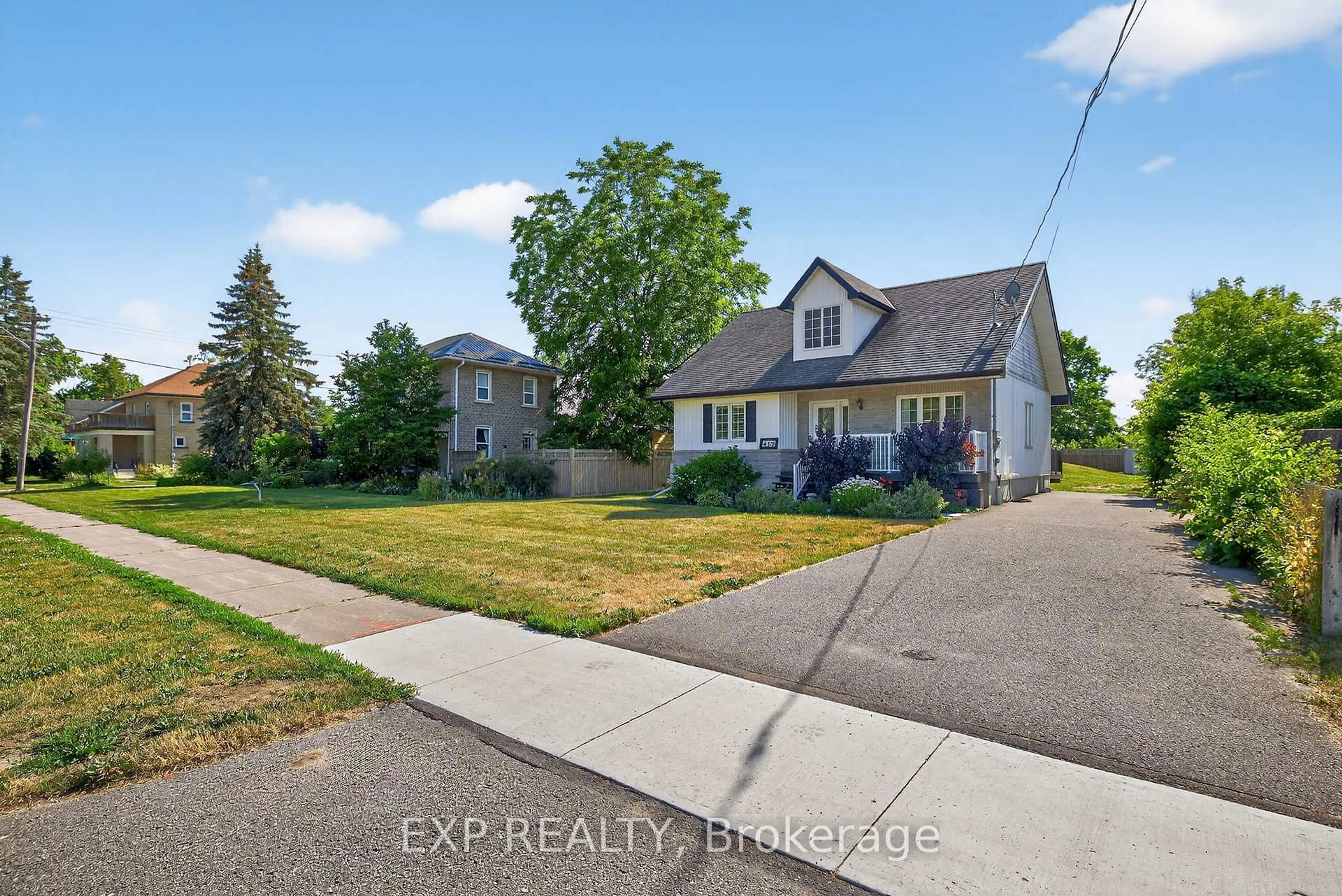 A pic from outside/outdoor area/front of a property/back of a property/a pic from drone, street for 459 Eldon Rd, Kawartha Lakes Ontario K0M 2C0
